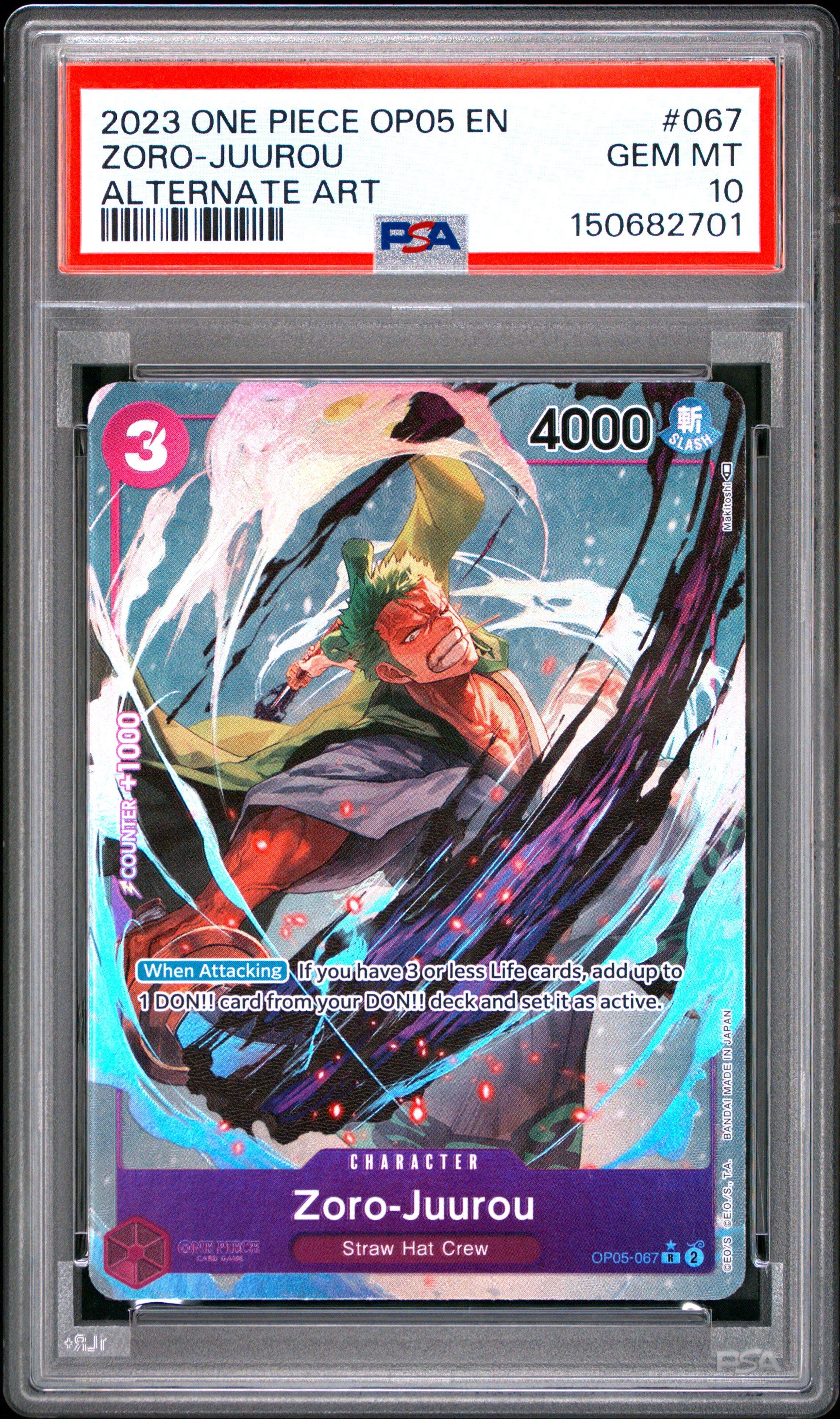 2023 One Piece Op05-awakening Of The New Era 067 Zoro-juurou