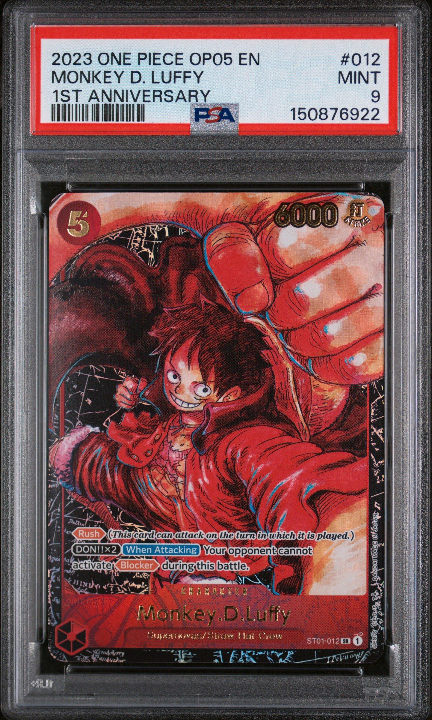 2023 One Piece Op05-awakening Of The New Era 012 Monkey D. Luffy