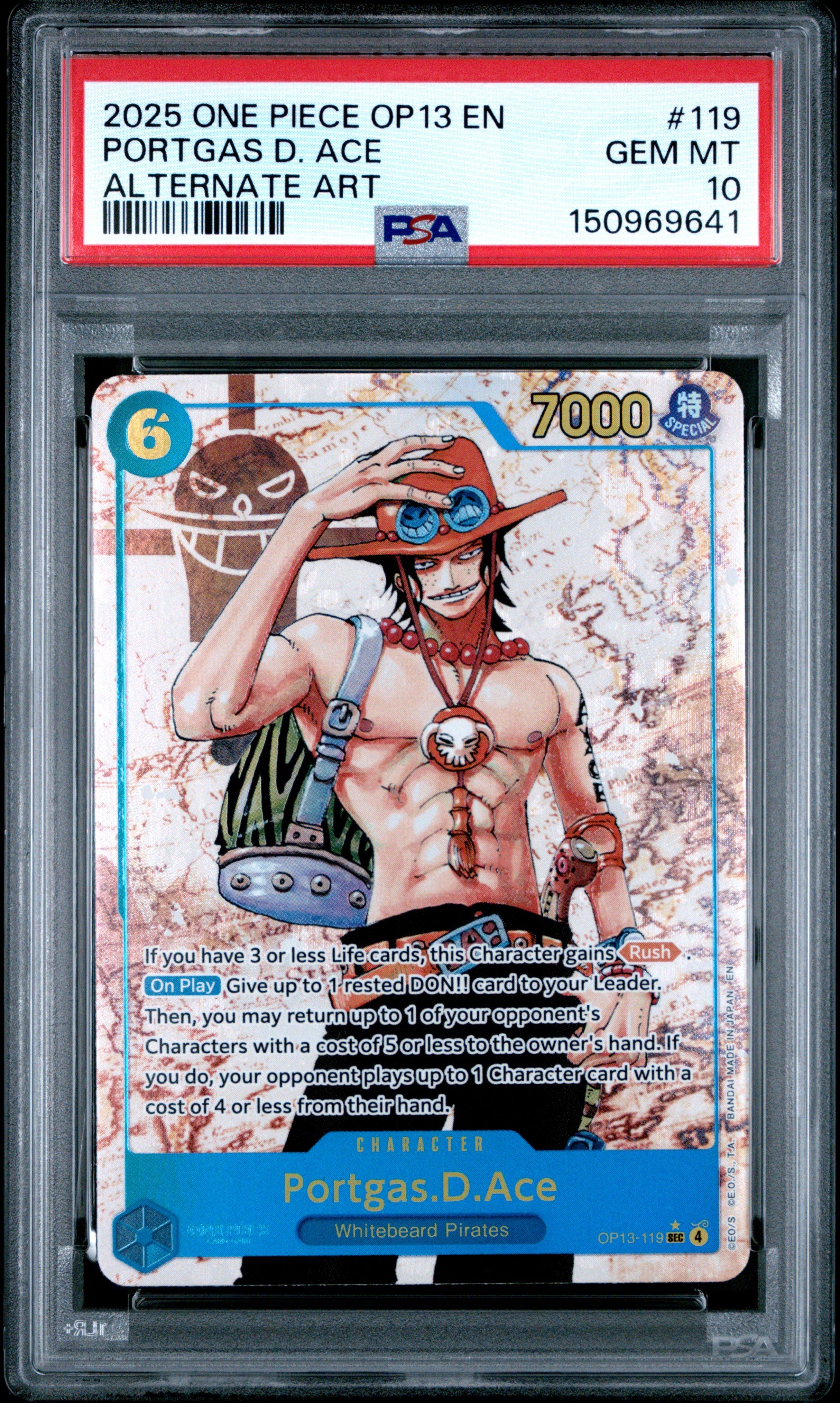2025 One Piece Op13-carrying On His Will 119 Portgas D. Ace