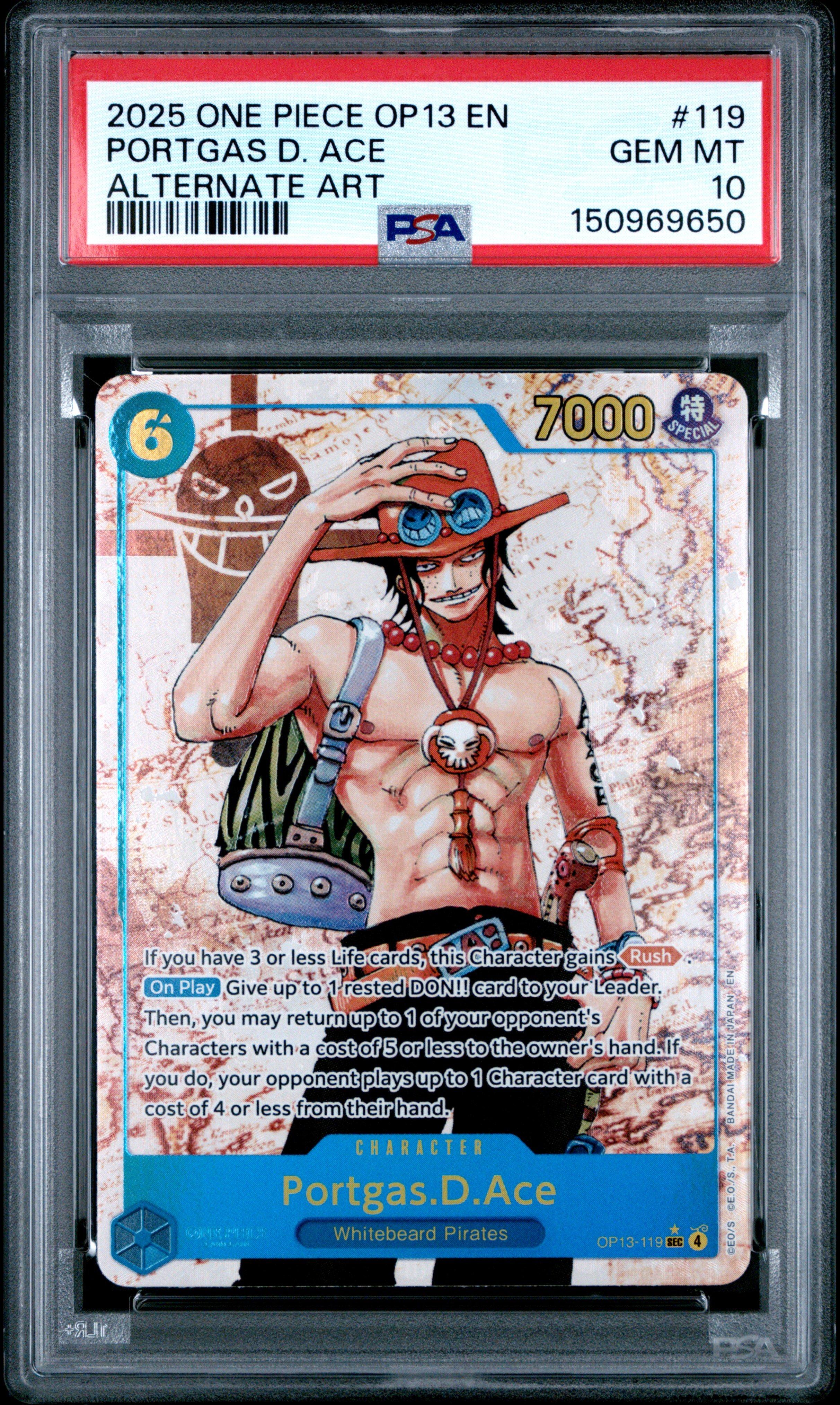 2025 One Piece Op13-carrying On His Will 119 Portgas D. Ace
