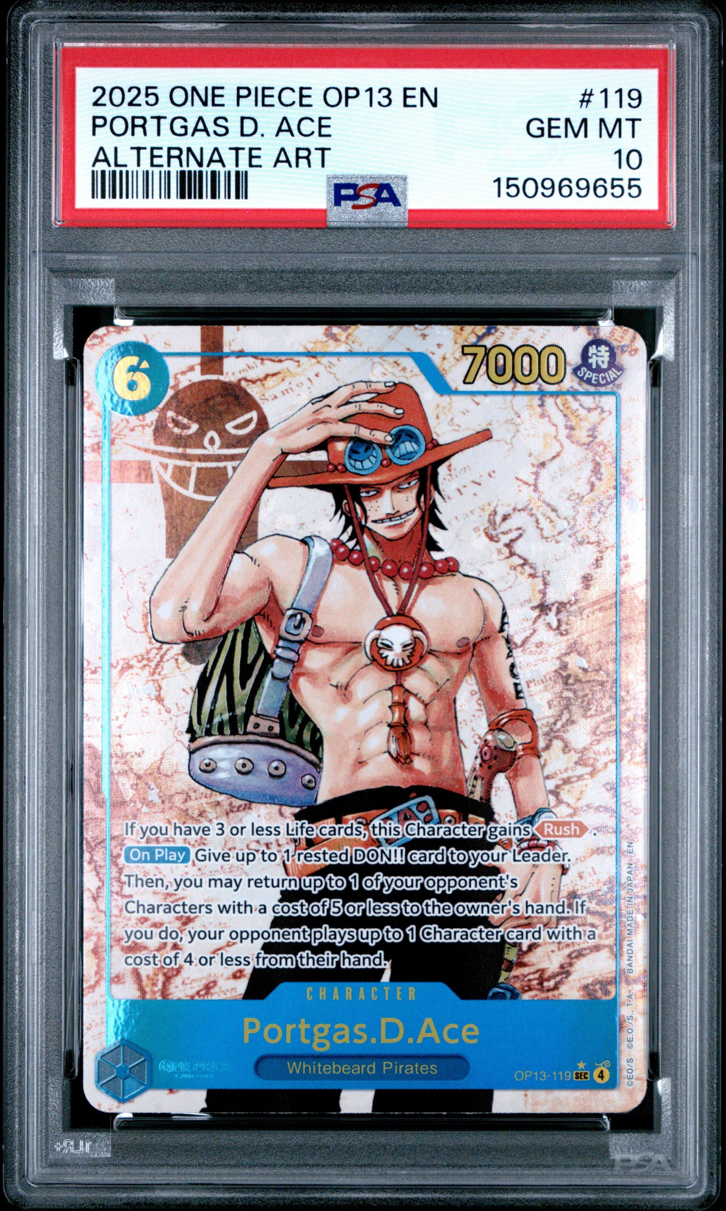 2025 One Piece Op13-carrying On His Will 119 Portgas D. Ace