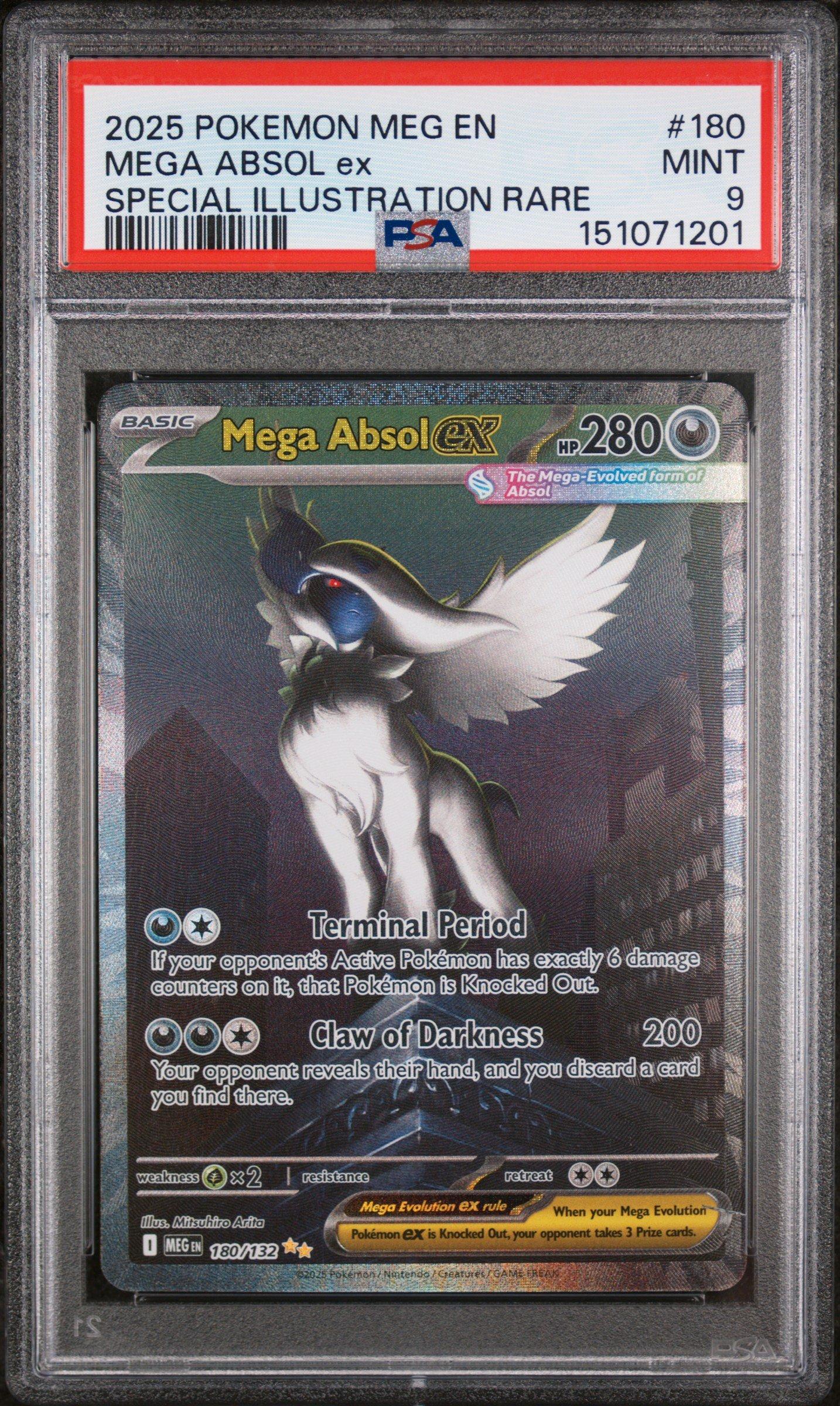 2025 ポケモンカード MEGA ABSOL ex #089 Pokemon Card Mega Absol ex 089/063 SAR Mega Brave M1L Full Art