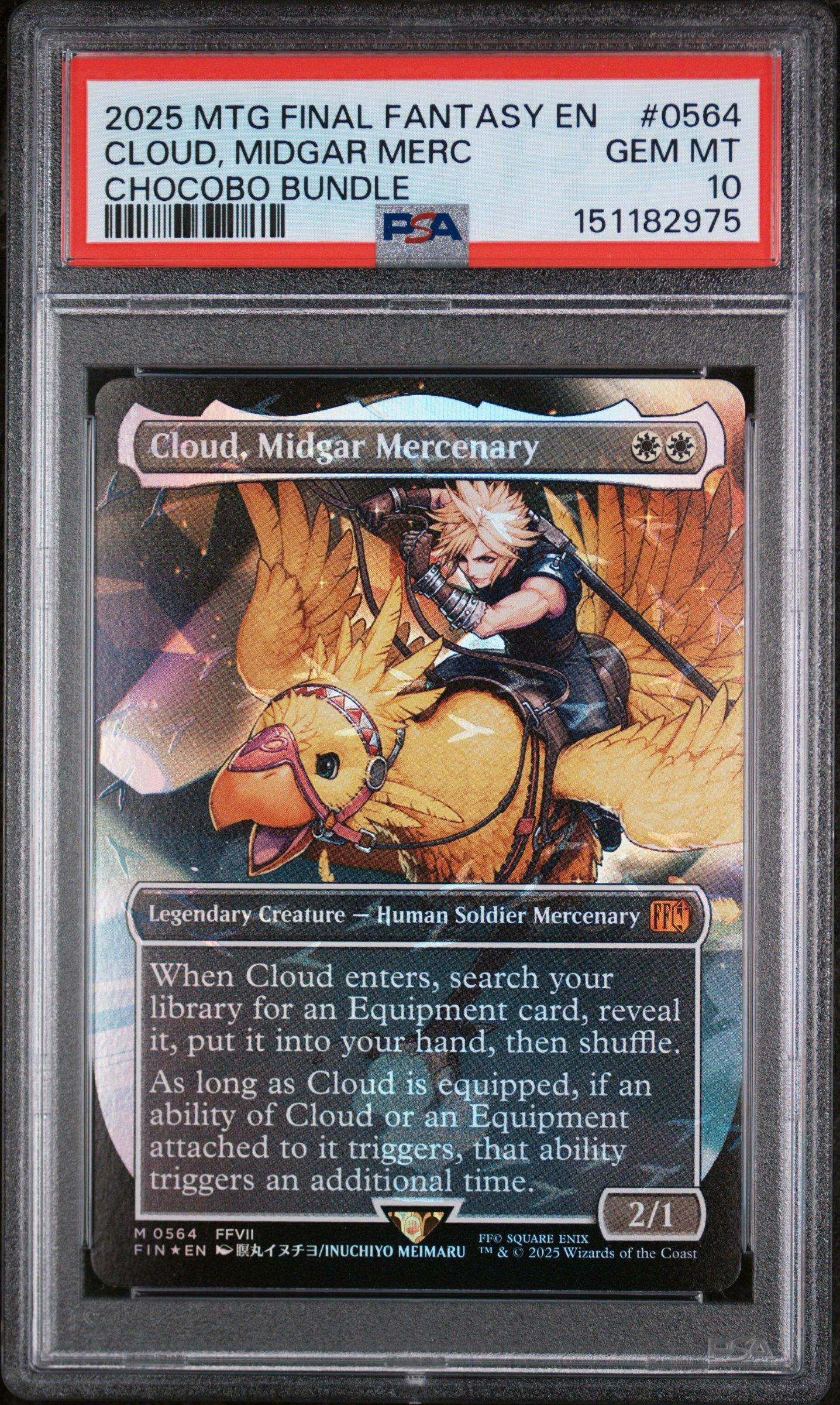 2025 Magic The Gathering Final Fantasy 0564 Cloud, Midgar
