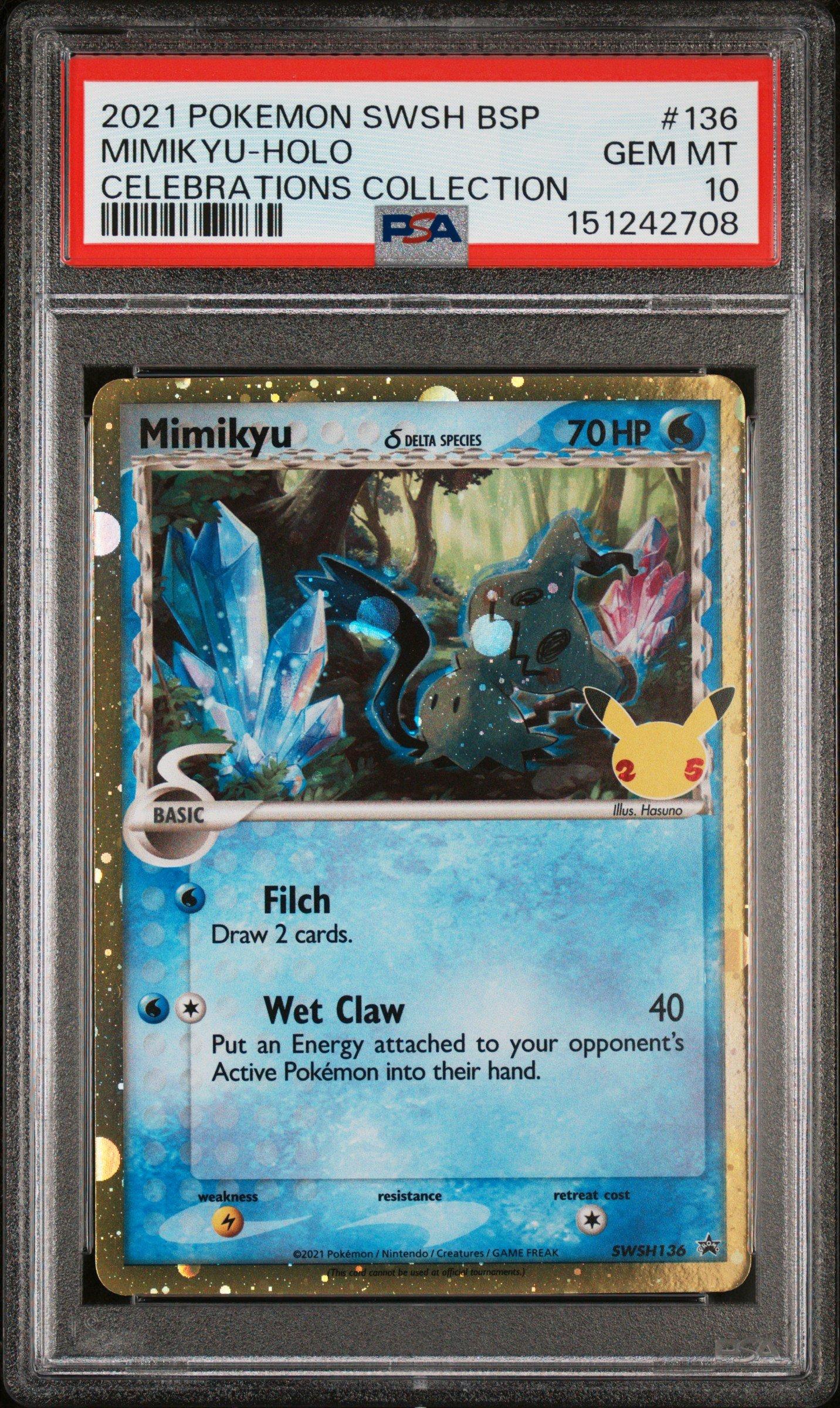 2021 pokemon card value valuable cards 2021 Pokemon Sword & Shield Celebrations Cards: Value, Trading & Hot Deals [2] Cry of Destruction Discard up to 3 Special Energy from your opponents Pokmon Pikachu 2021 Celebrations #005/025 Holo