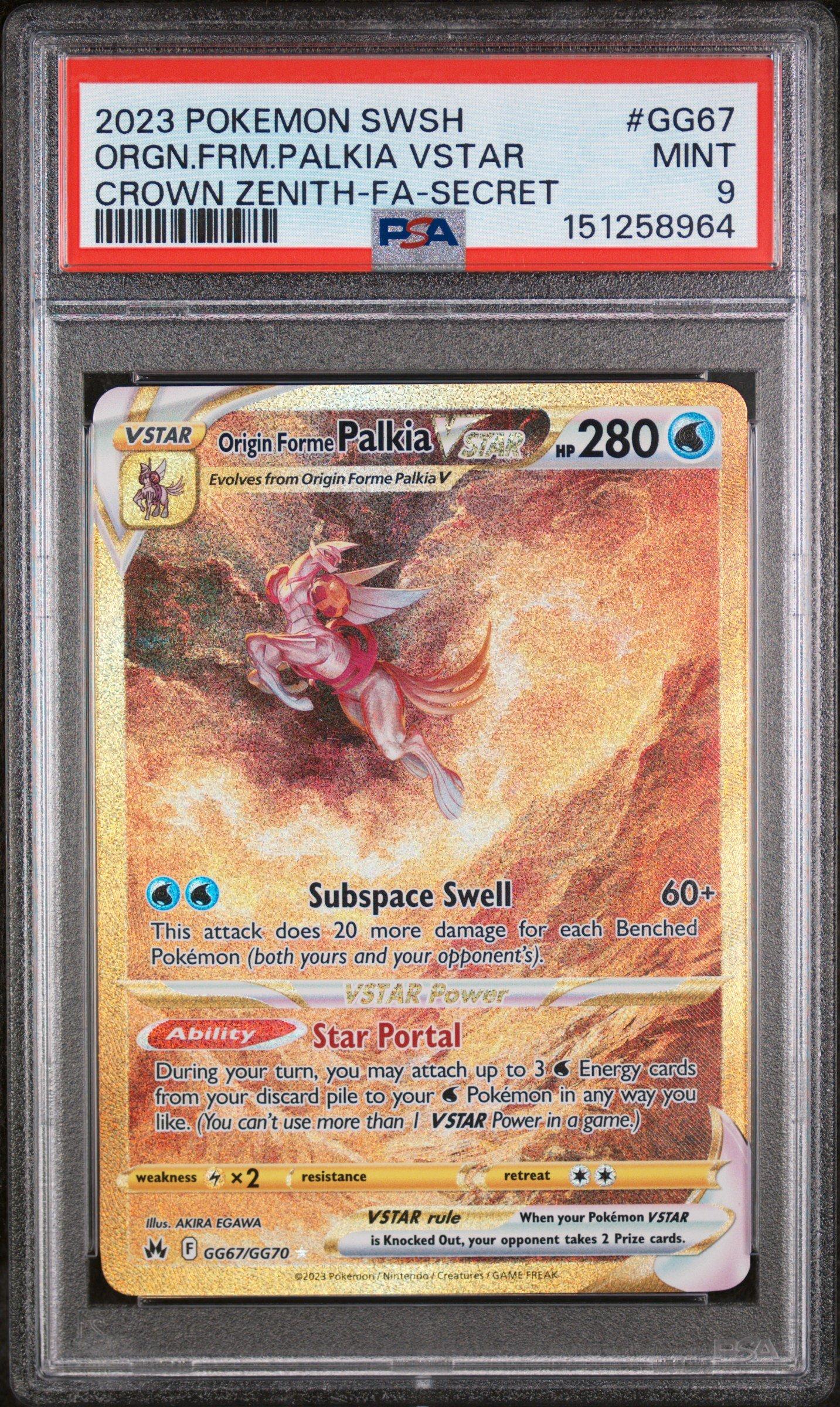 2023 Pokemon Sword And Shield Crown Zenith Gg67 Full Art/origin
