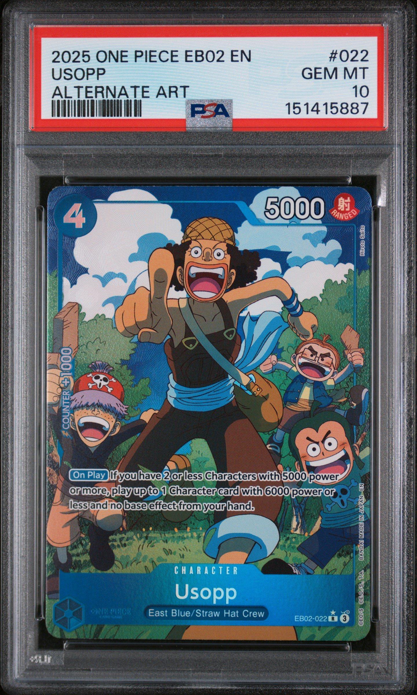 2025 One Piece Eb02-extra Booster -anime 25th Collection- 022