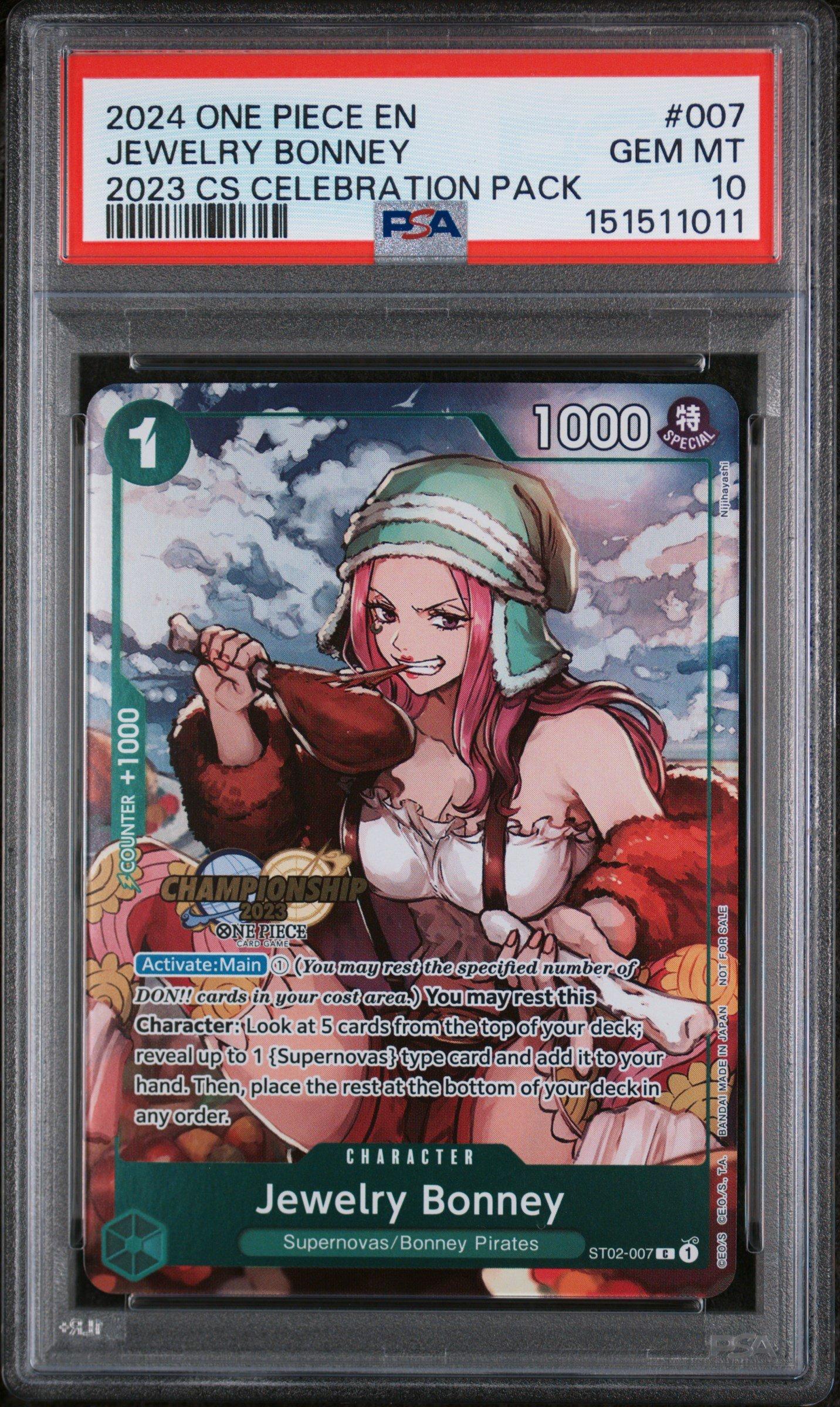 2024 One Piece Championship 2023 Celebration Pack 007 Jewelry