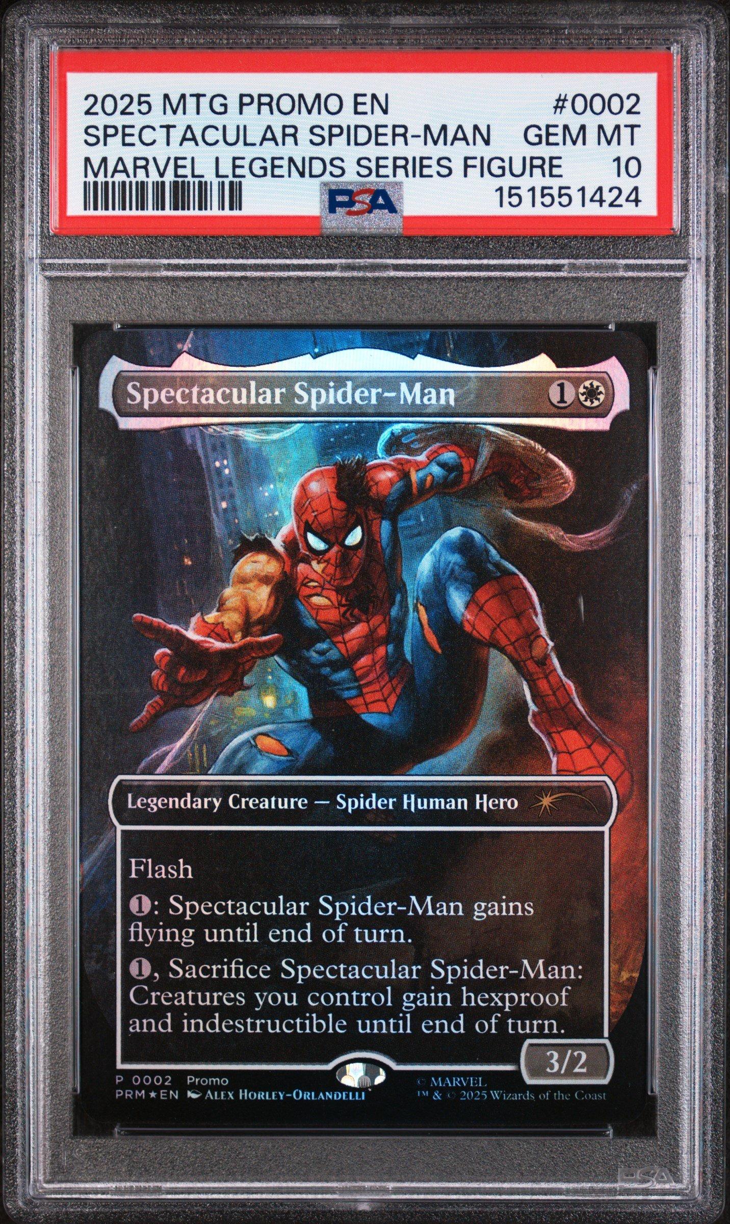 2025 Magic The Gathering Promos 0002 Spectacular Spider-man Marvel