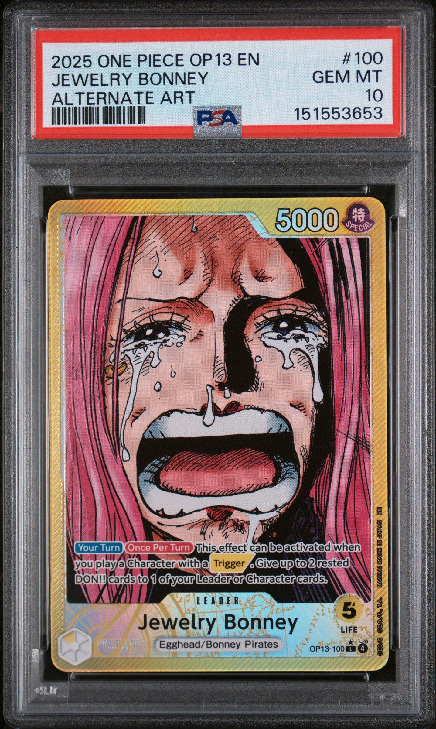 2025 One Piece Op13-carrying On His Will 100 Jewelry Bonney