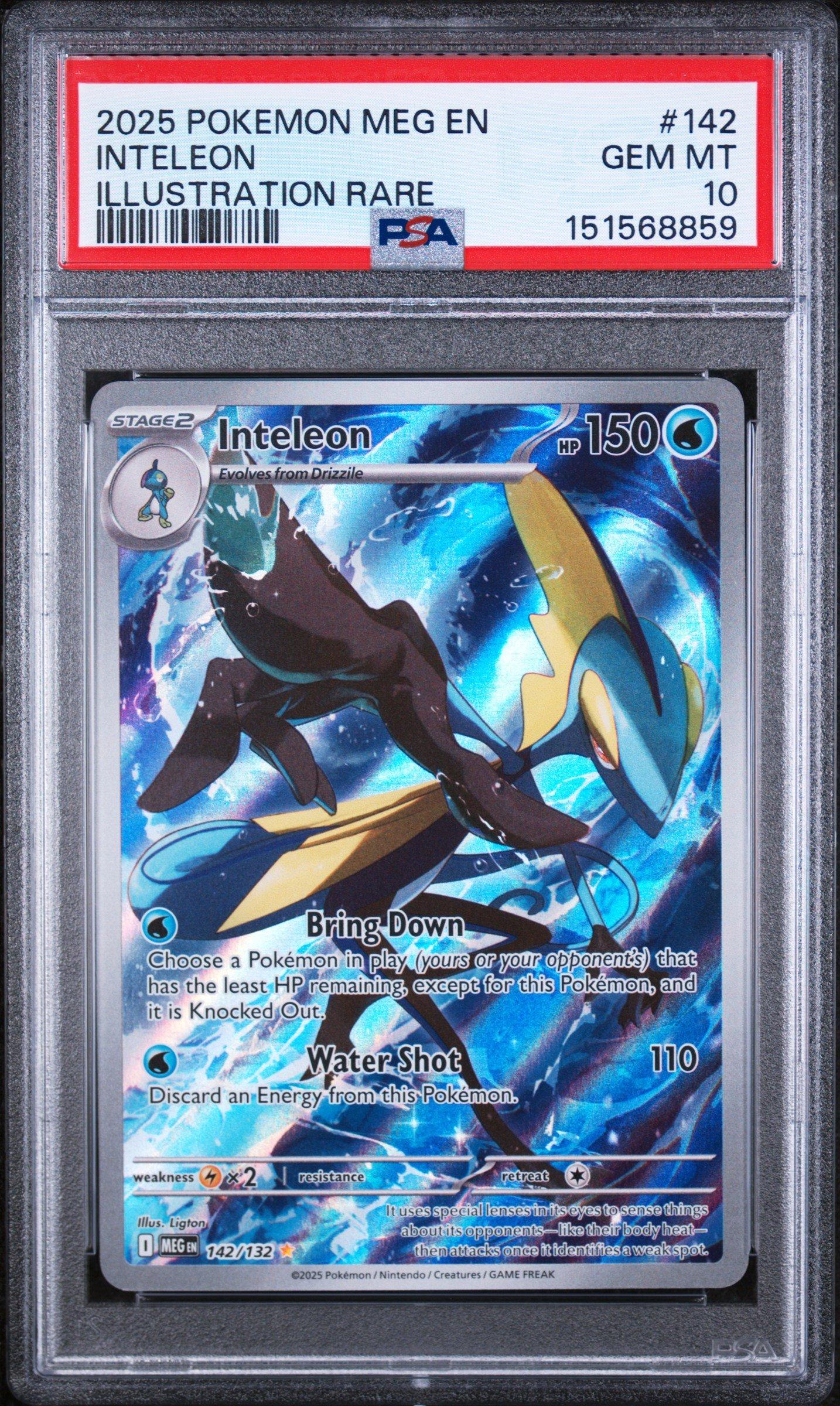 inteleon pokemon card Pokemon Trading Card Game Rare Inteleon SWSH279