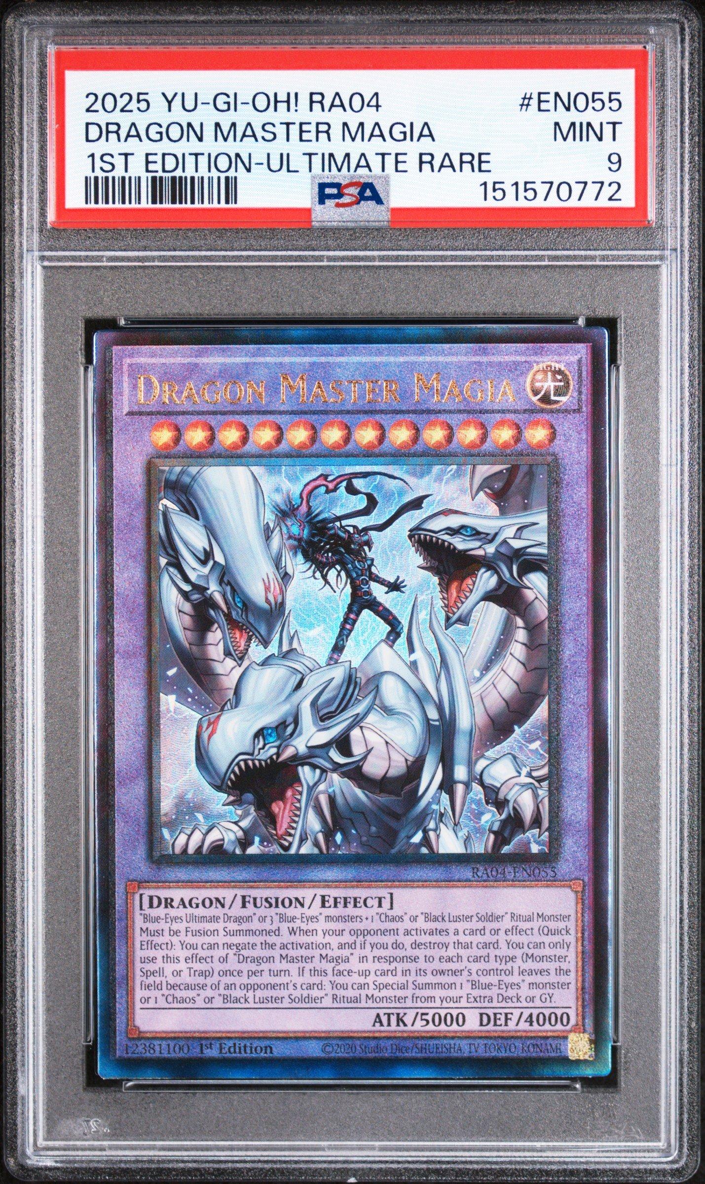 2025 Yu-gi-oh! Ra04-quarter Century Stampede En055 Dragon Master