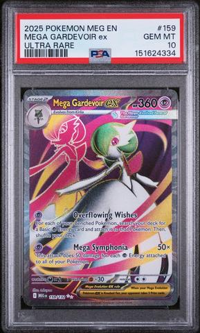 2025 Pokemon Meg En-mega Evolution 159 Mega Gardevoir Ex Ultra