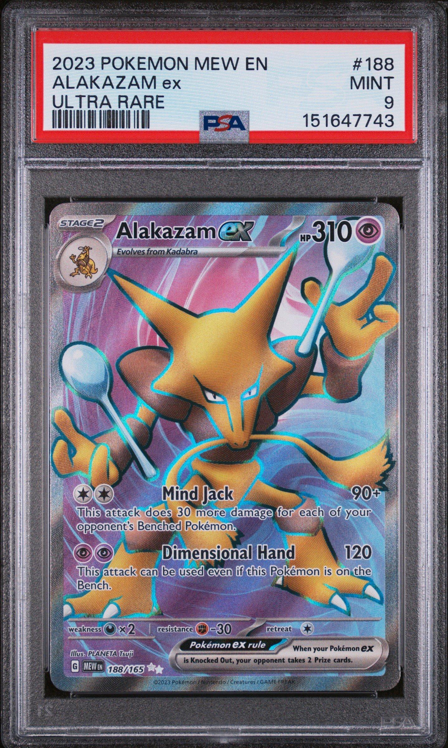 alakazam pokemon card ex TCG Scarlet & Violet 3.5 Pokemon 151 Box : Toys & Games Psychic Dimensional Hand (120) This attack can be used if this Pokemon is on the Bench. Brazil Exclusive Alakazam EX 050