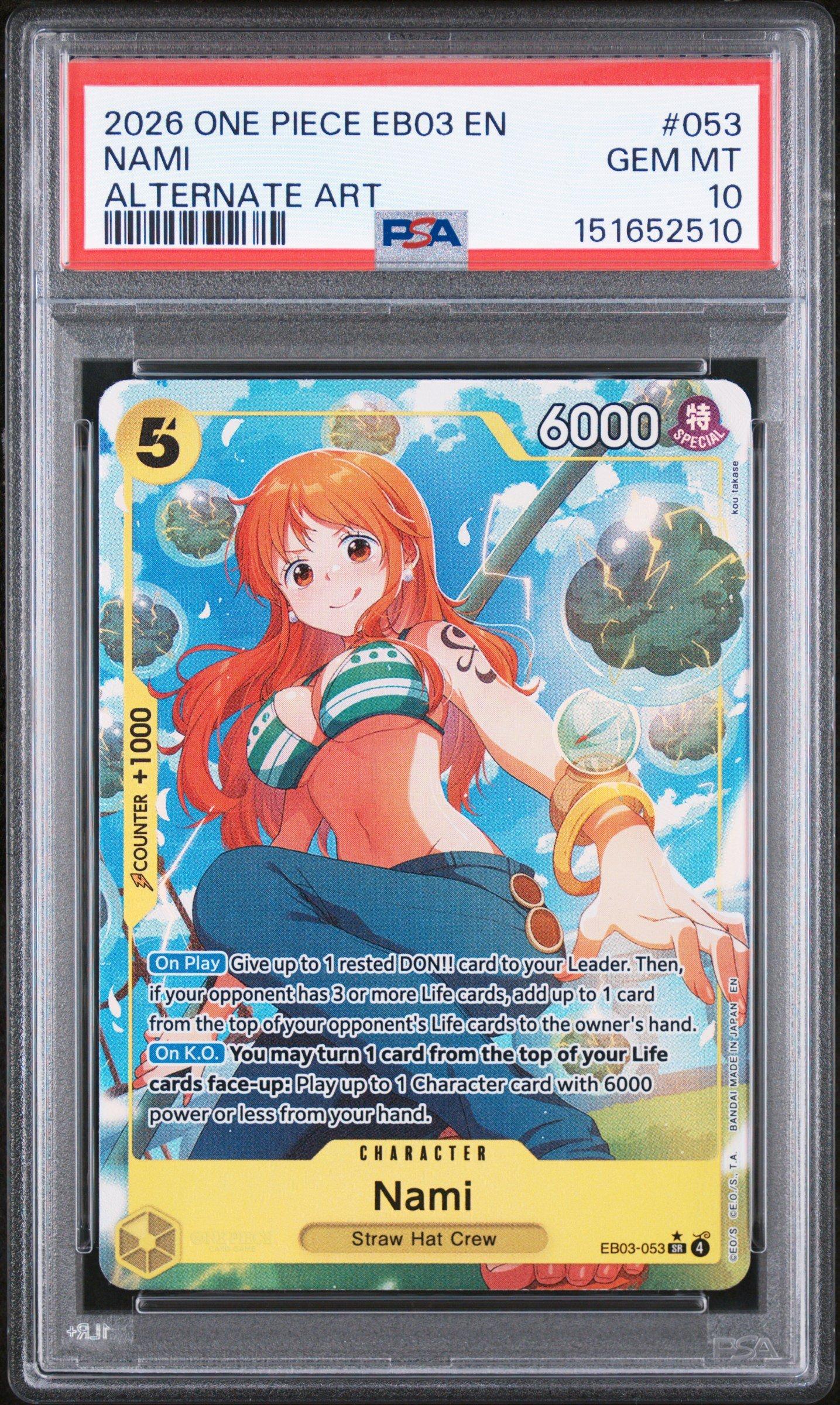 2026 One Piece Eb03-extra Booster -one Piece Heroines Edition- 053