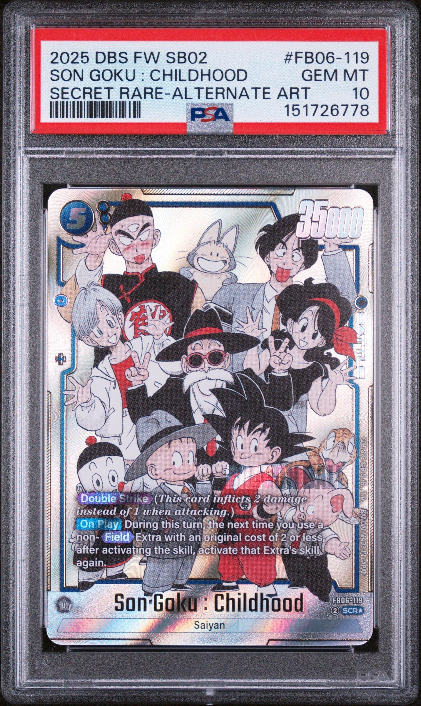 2025 Dragon Ball Super Card Game Fusion World Manga Booster 02