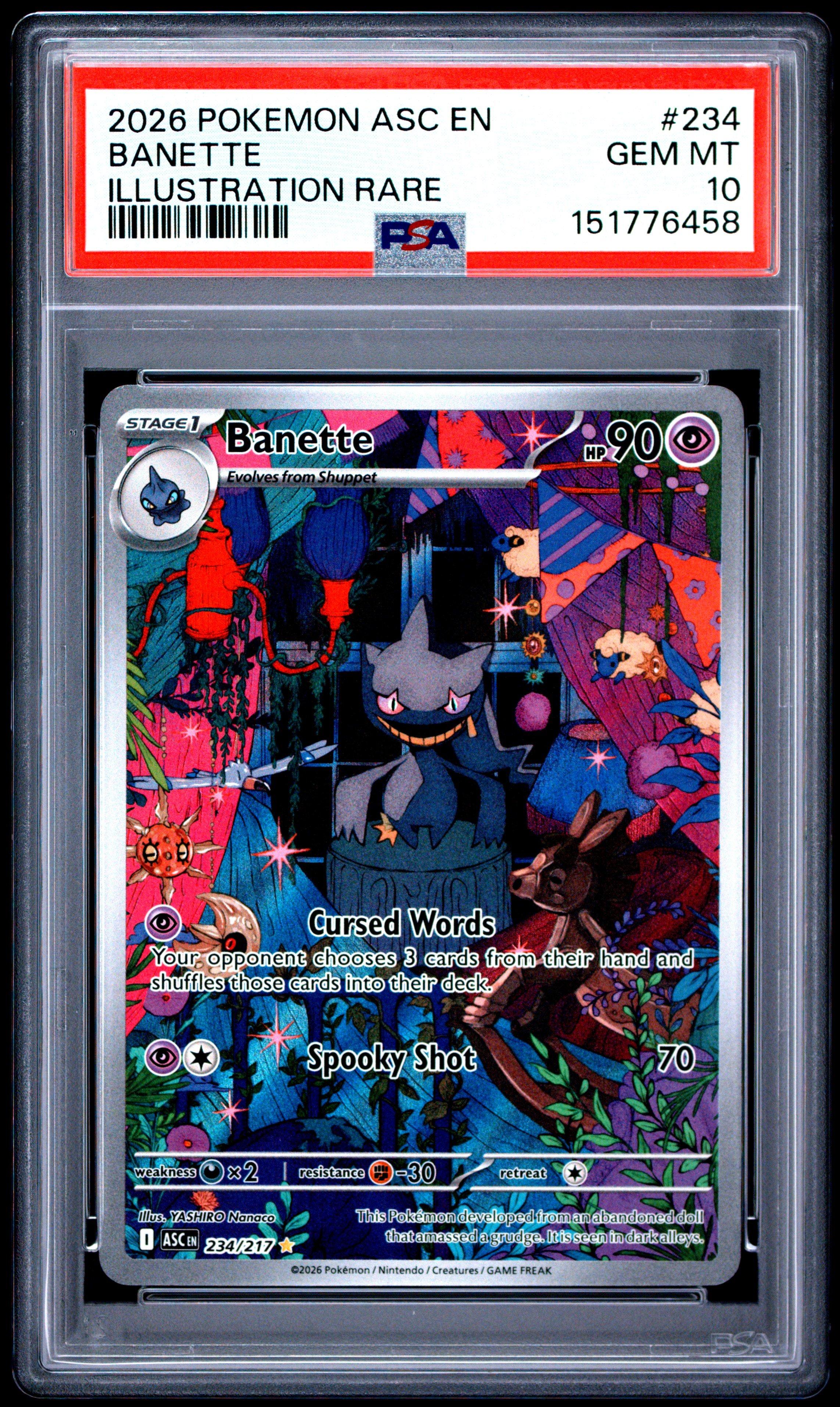 Banette 234 PSA 10