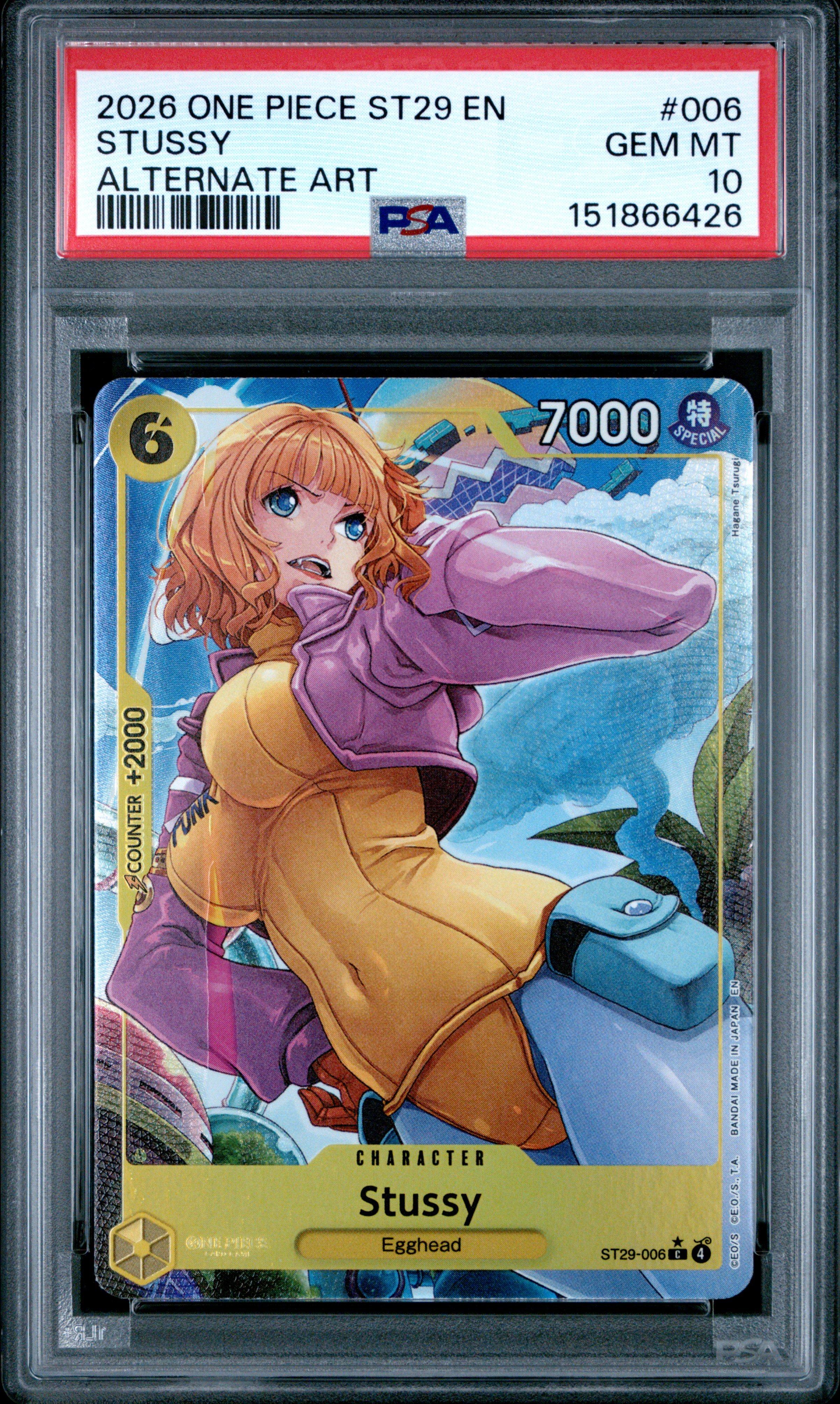 2026 One Piece Starter Deck St29-egghead 006 Stussy Alternate Art