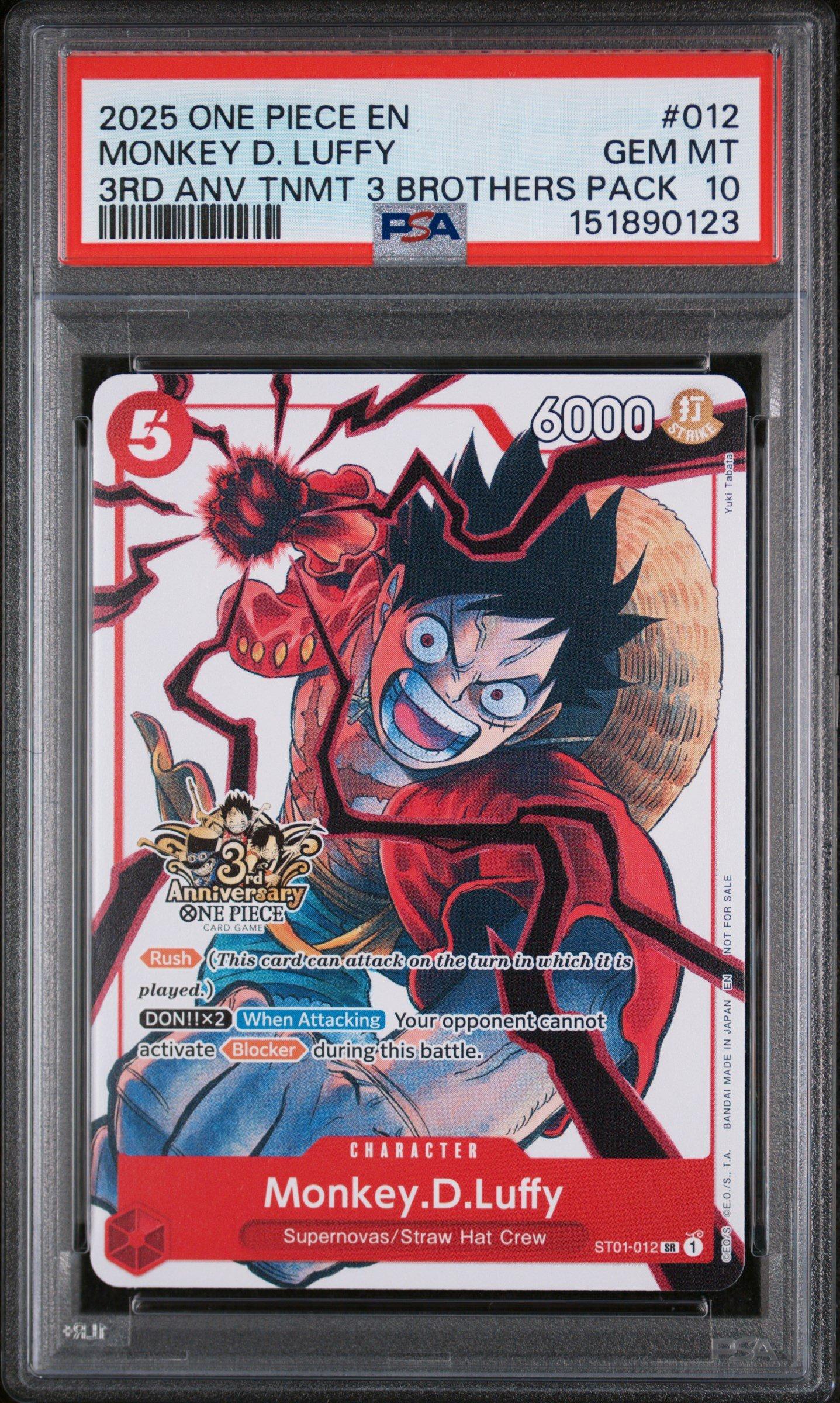 2025 One Piece 3rd Anniversary Tournament 3 Brothers Pack 012