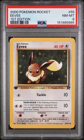 1999 Pokemon Jungle 55 Mankey 1st Edition PSA 8 | GameStop