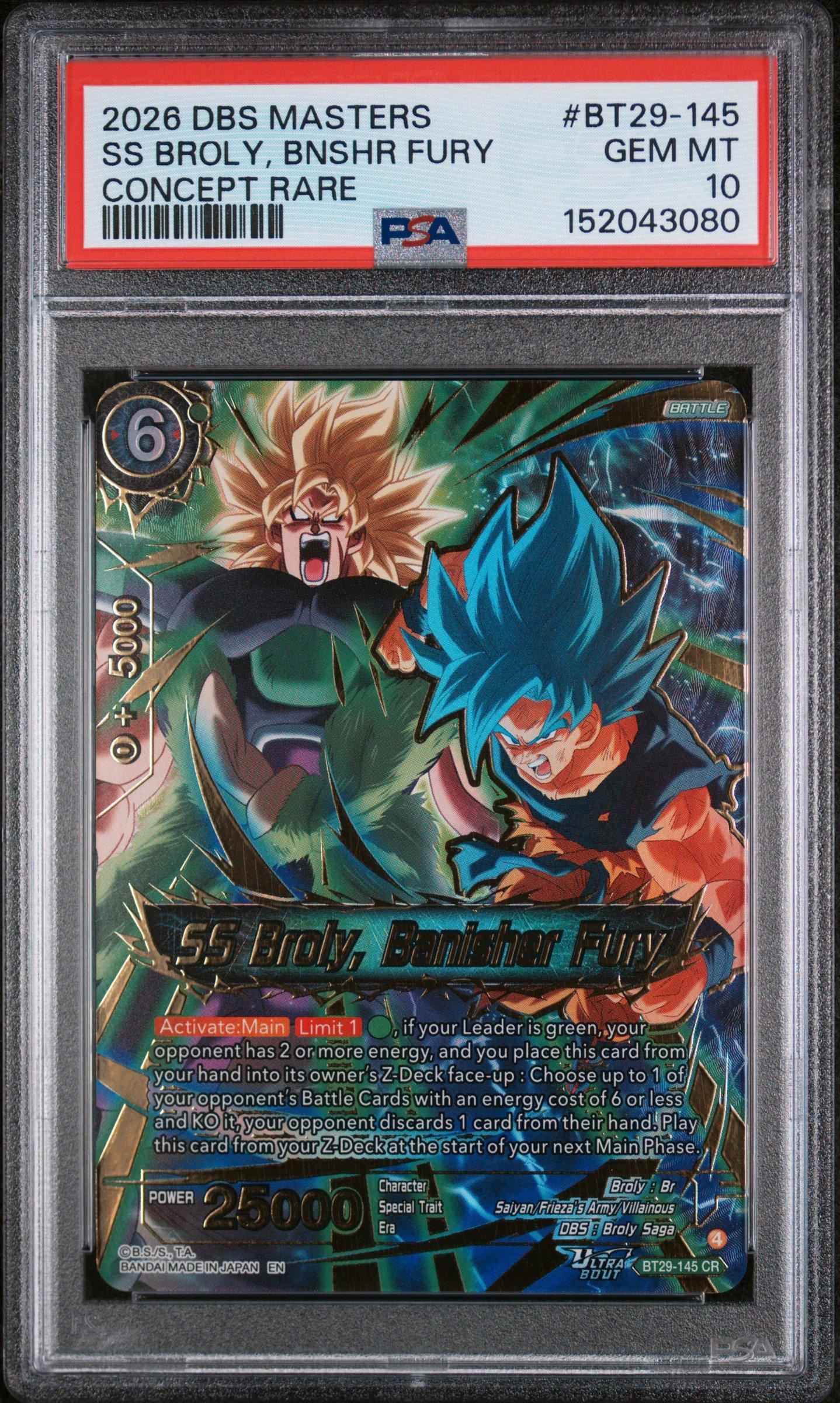 2026 Dragon Ball Super Card Game Masters Series 29 Fearsome Rivals