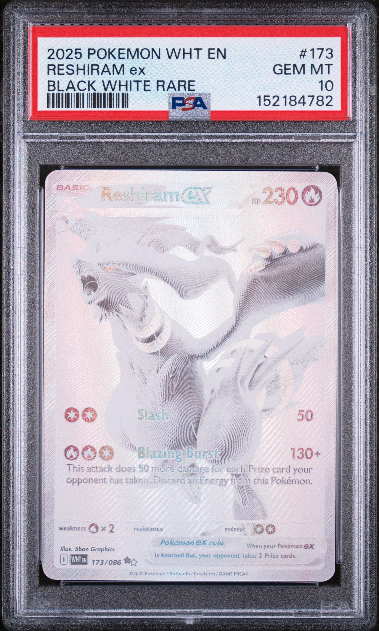 ポケモンカードゲーム RESHIRAM/KYOGRE PSA10 ポケモンカードゲーム