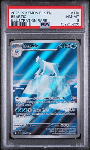 beartic pokemon card POKMON CARD GAME sv3 027/108 U