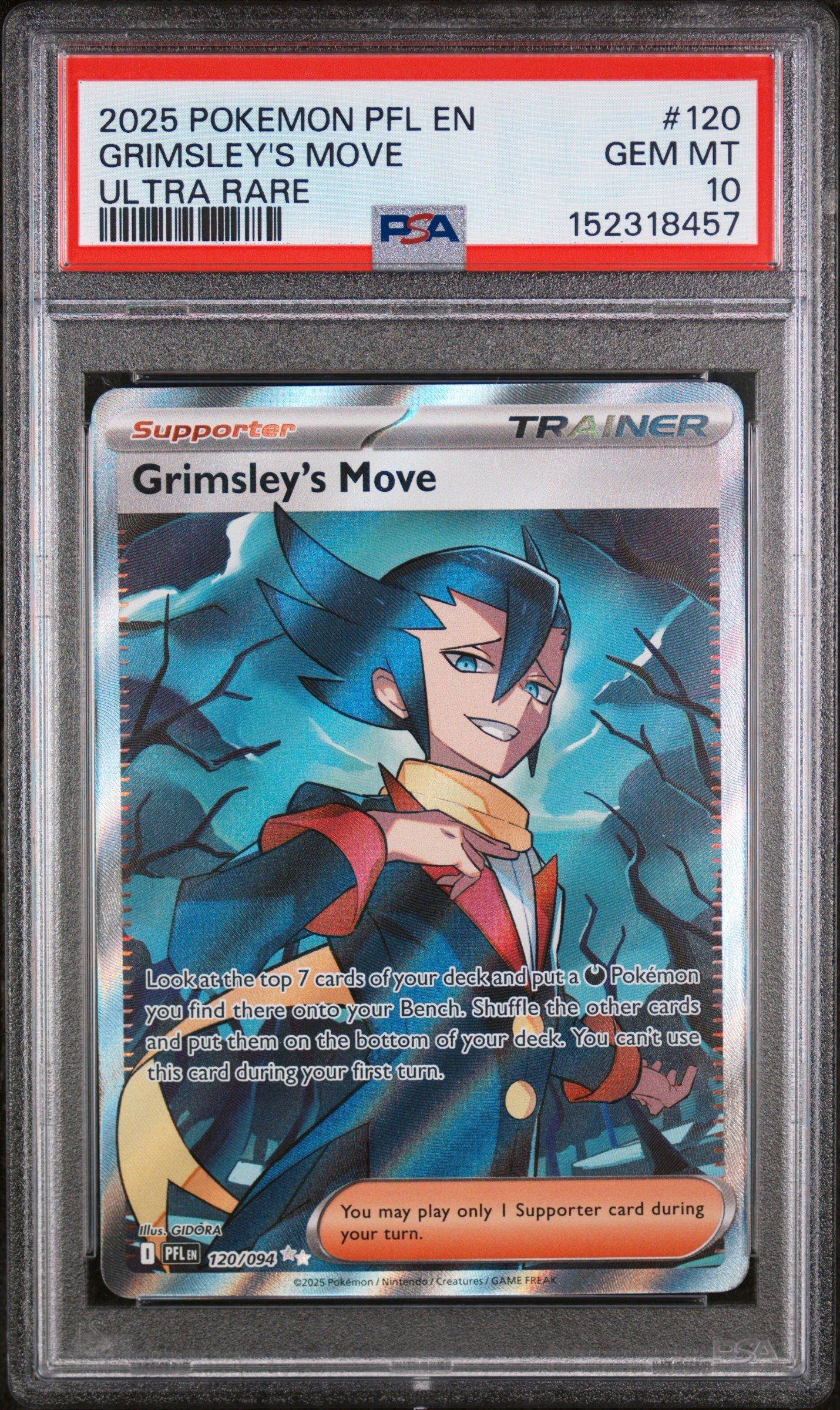 grimsley pokemon card Pokemon - Sun & Moon - Unified Minds - Grimsley - 199/236