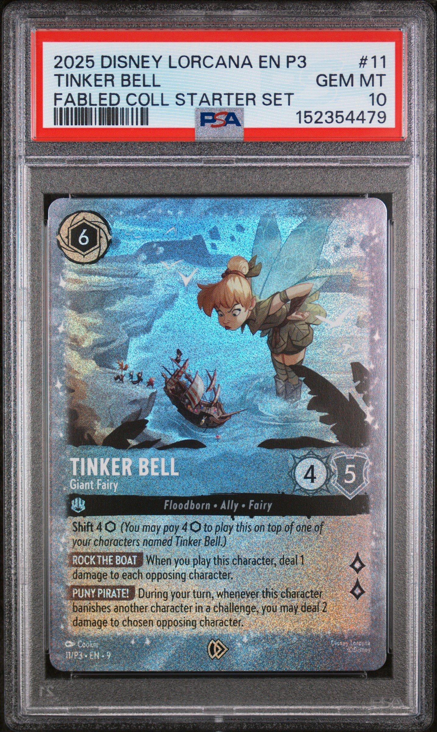 2025 Disney Lorcana En P3-promo 11 Tinker Bell - Giant Fairy