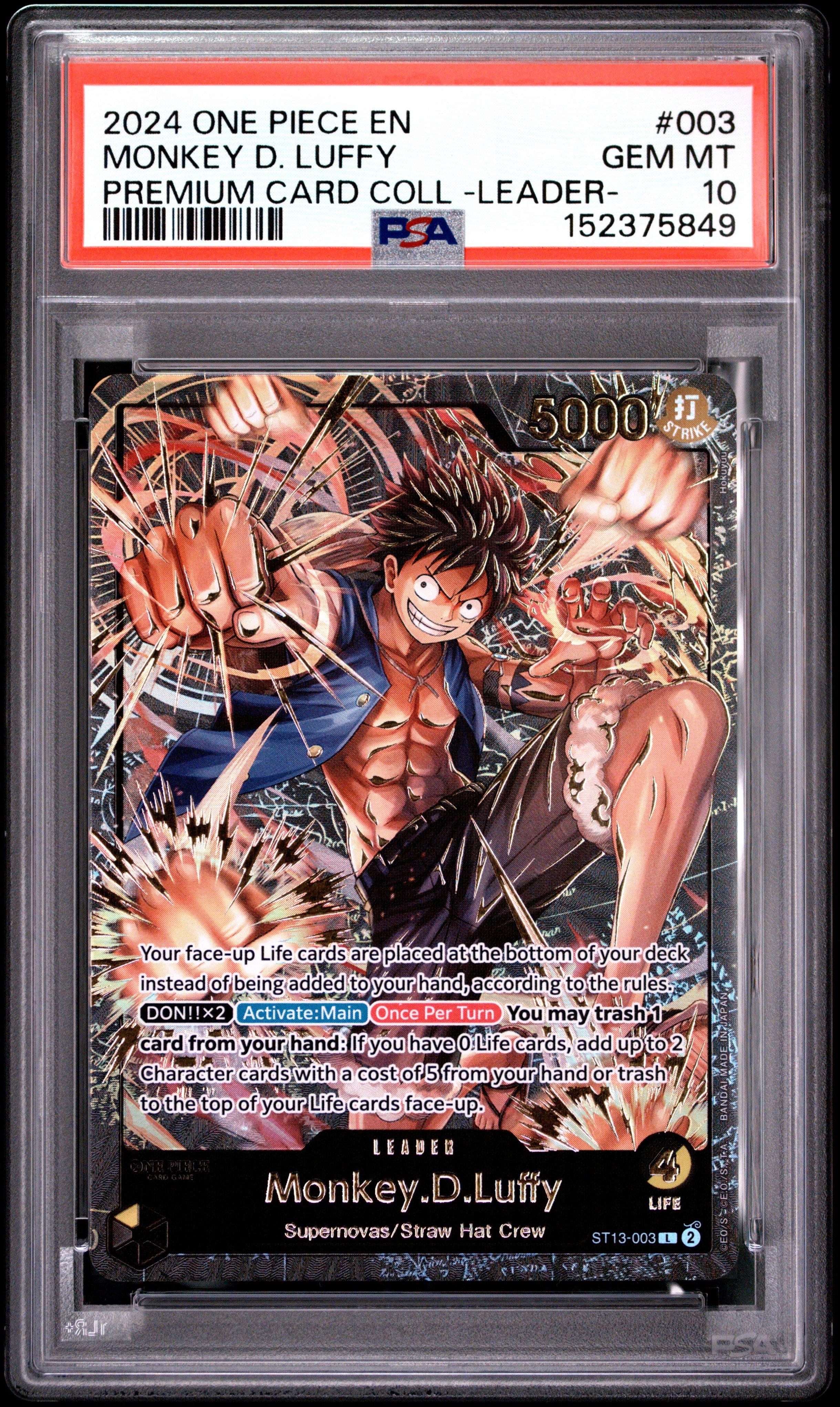 2024 One Piece Premium Card Collection -leader Collection- 003