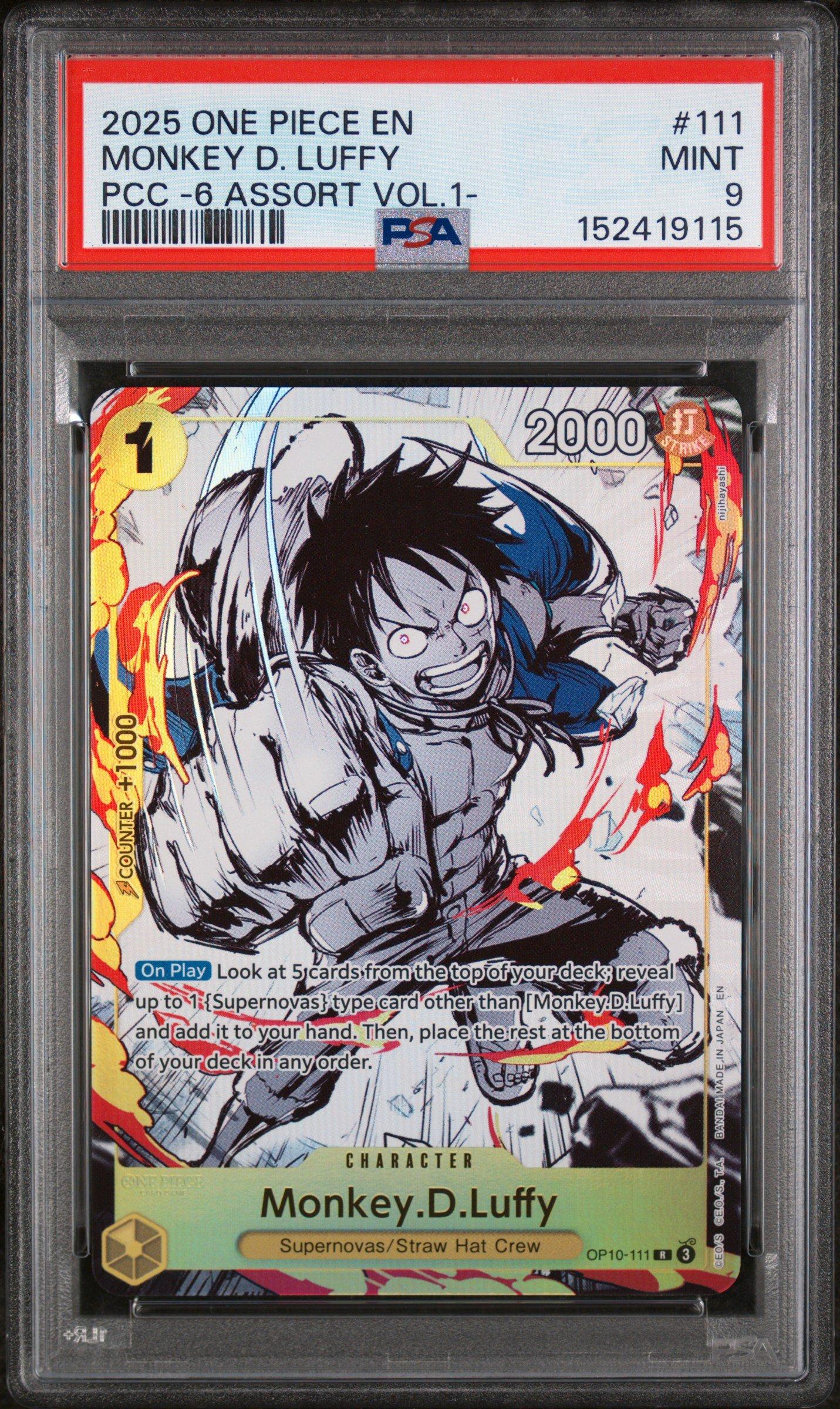 2025 One Piece Premium Card Collection -6 Assort Vol.1- 111 Monkey