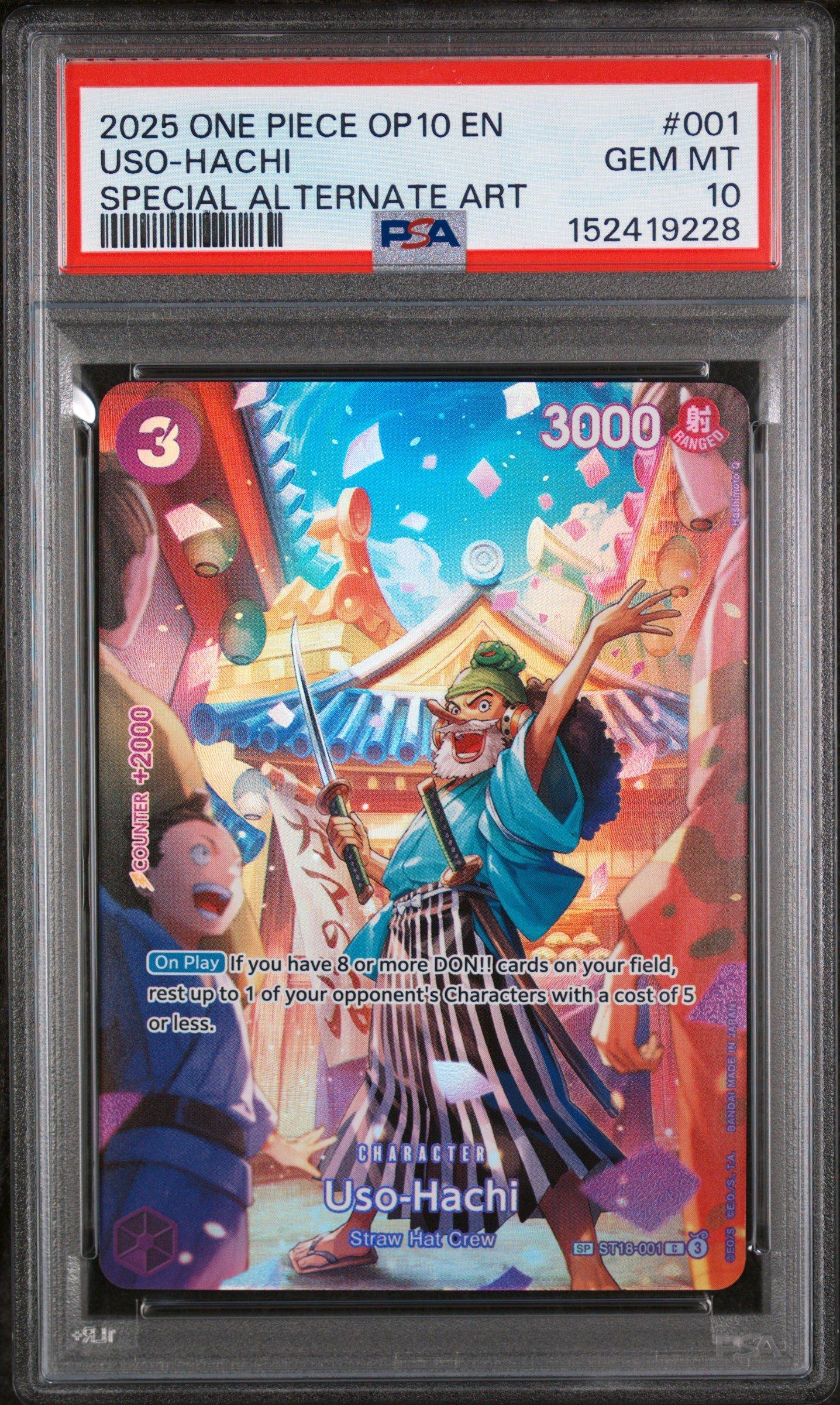 2025 One Piece Op10-royal Blood 001 Uso-hachi Special Alternate