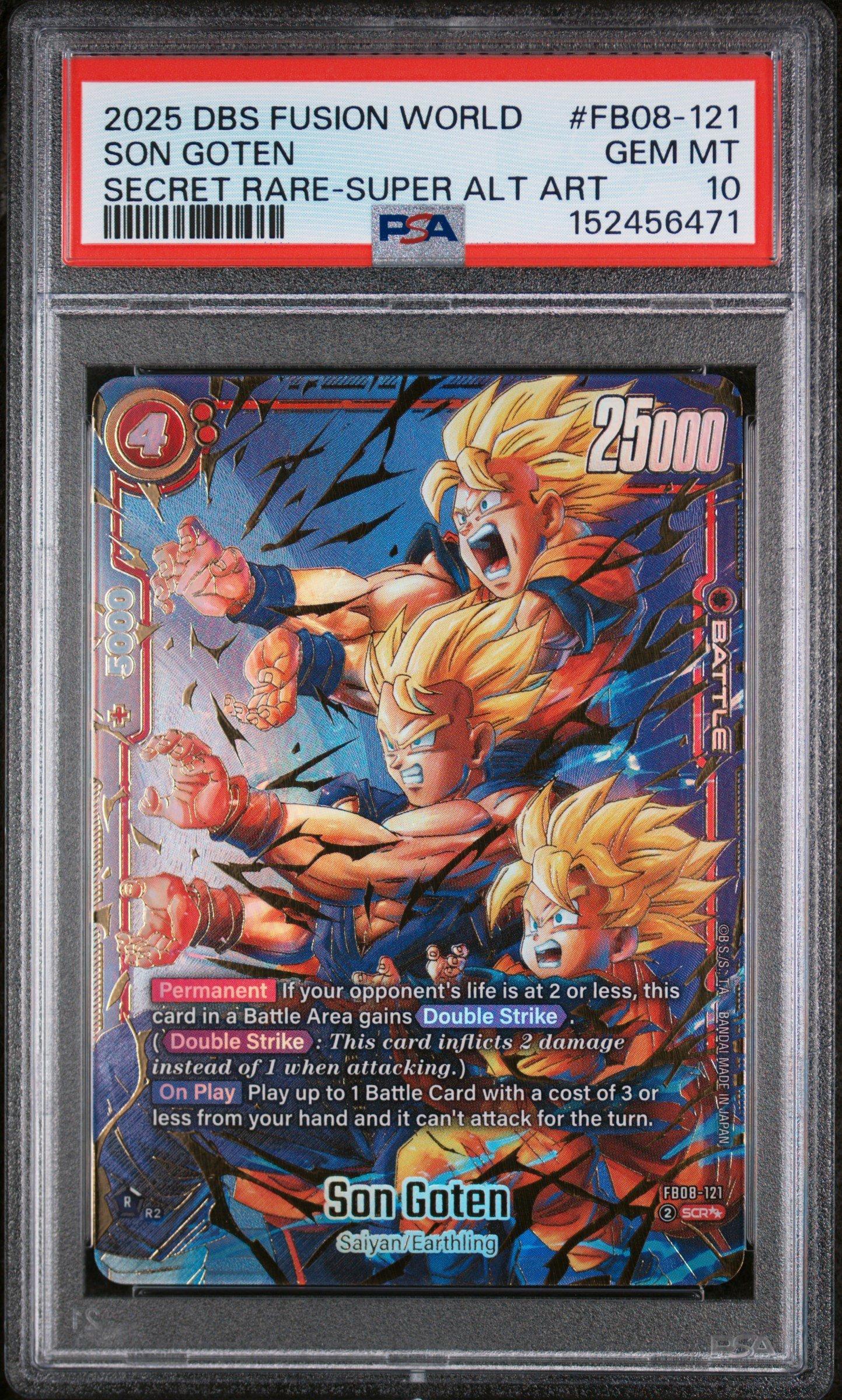 2025 Dragon Ball Super Fusion World Saiyan's Pride Fb08-121 Son