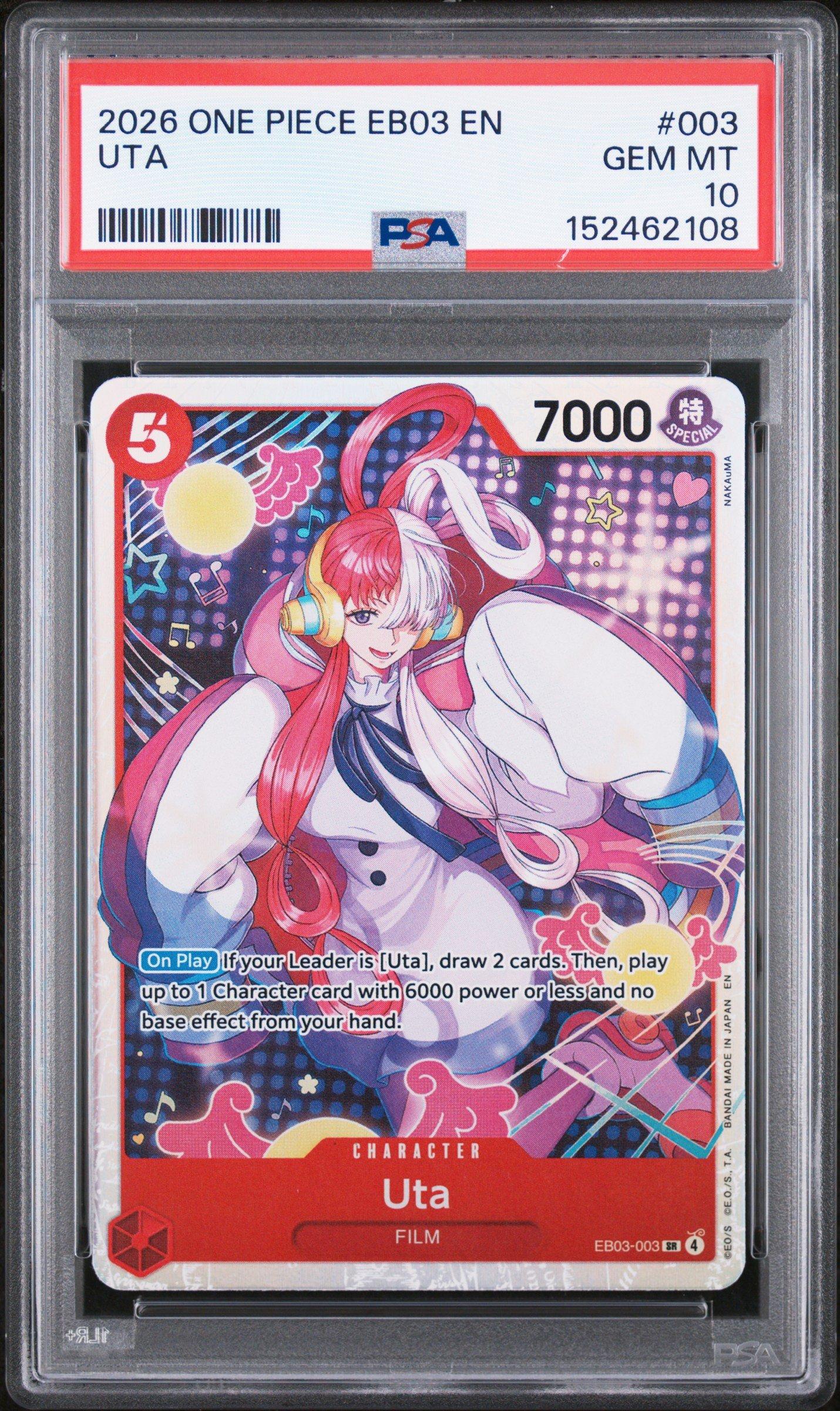2026 One Piece Eb03-extra Booster -one Piece Heroines Edition- 003
