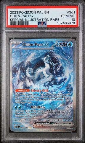 2023 Pokemon Pal En-paldea Evolved 261 Chien-pao Ex Special