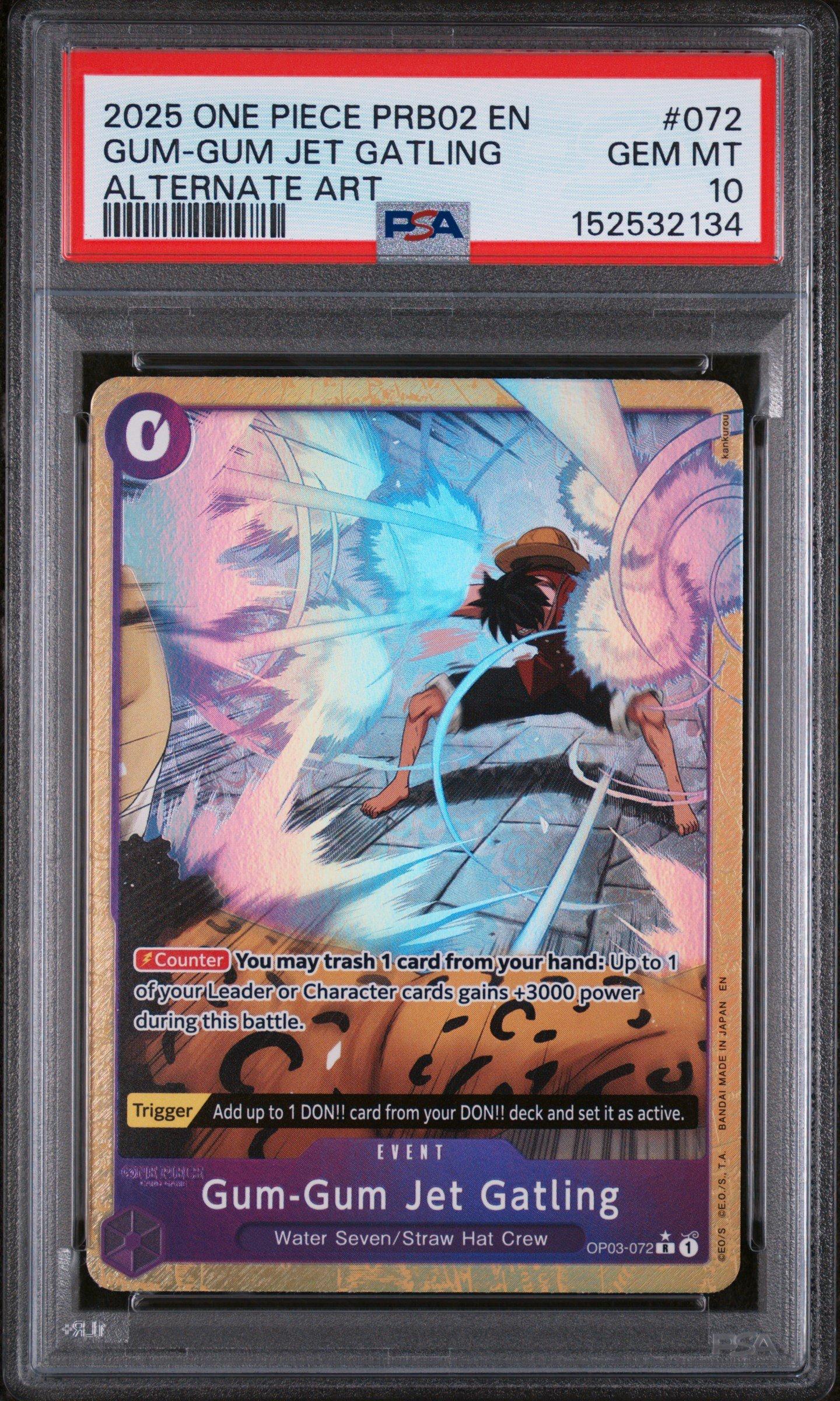 2025 One Piece Prb02-premium Booster -one Piece Card The Best- Vol
