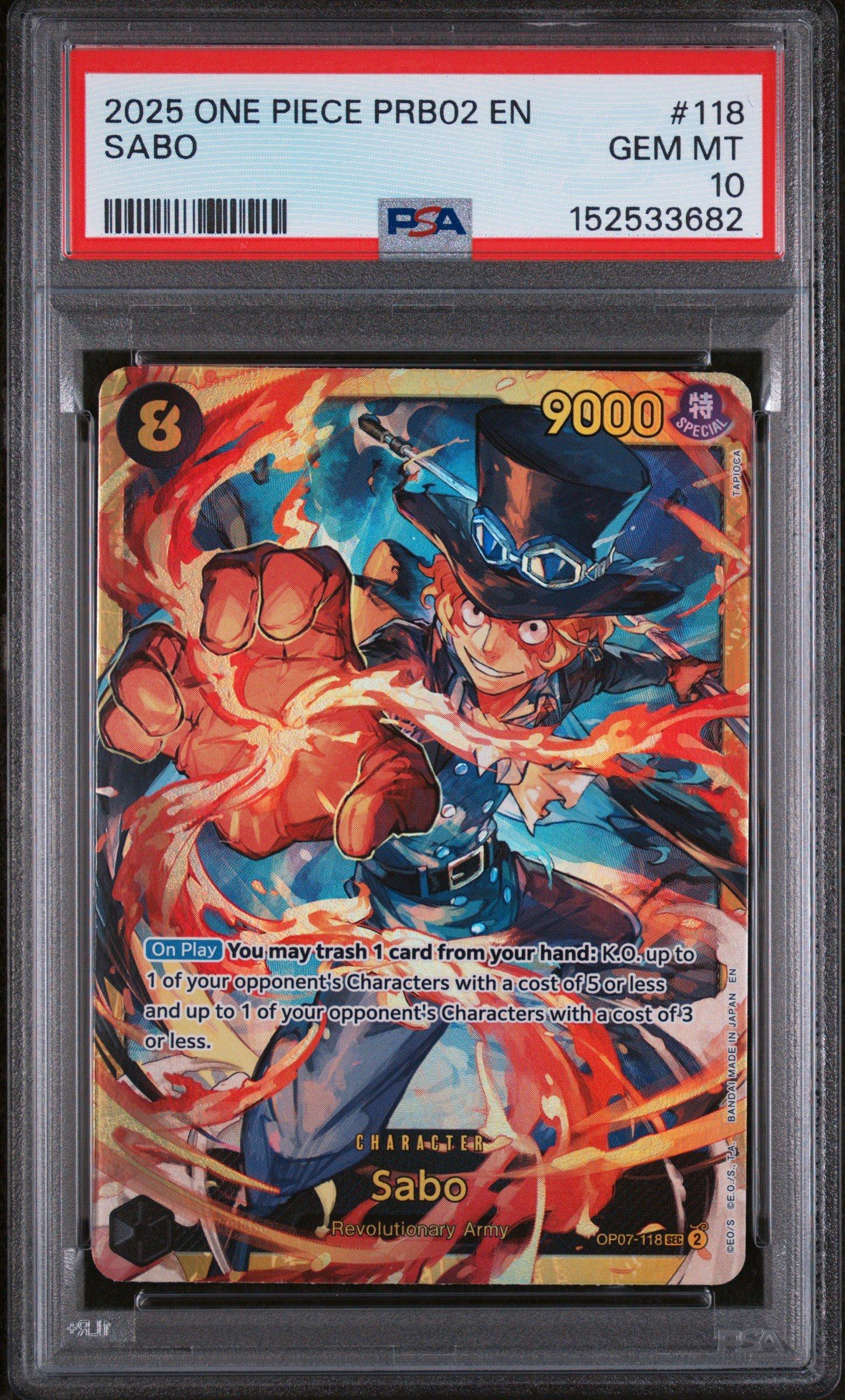 2025 One Piece Prb02-premium Booster -one Piece Card The Best- Vol