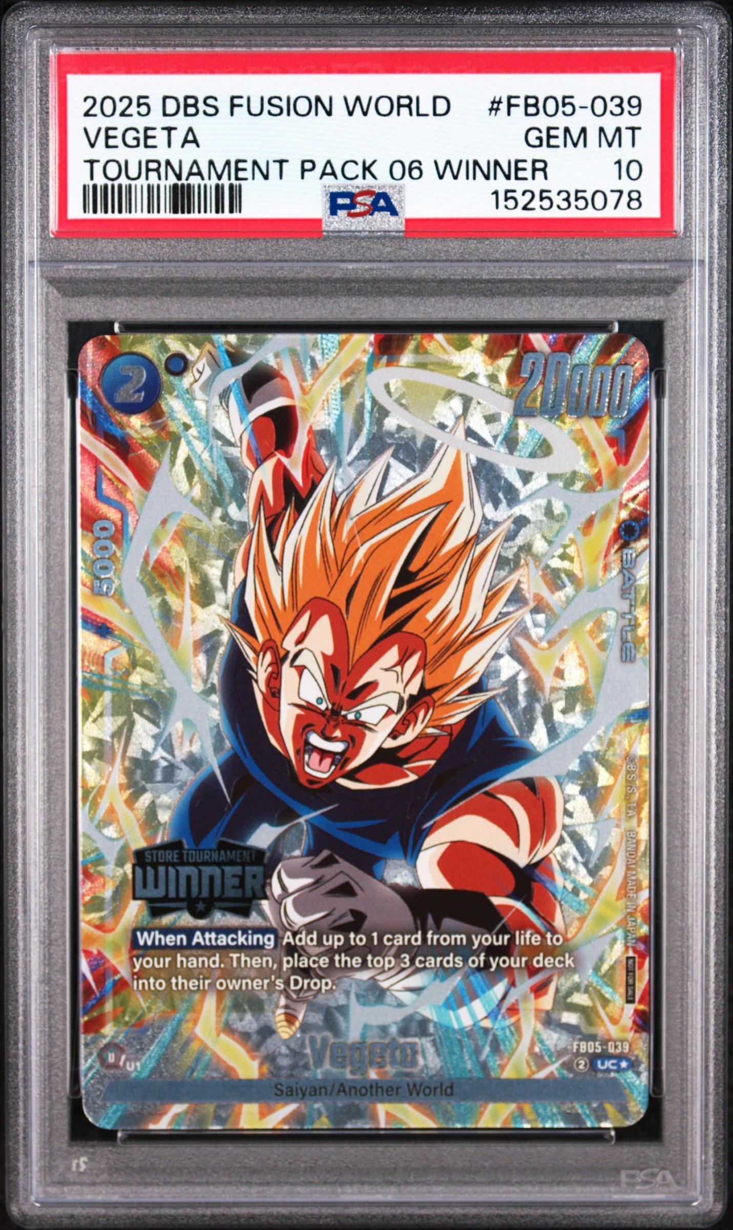 2025 Dragon Ball Super Card Game Fusion World Tournament Pack 06