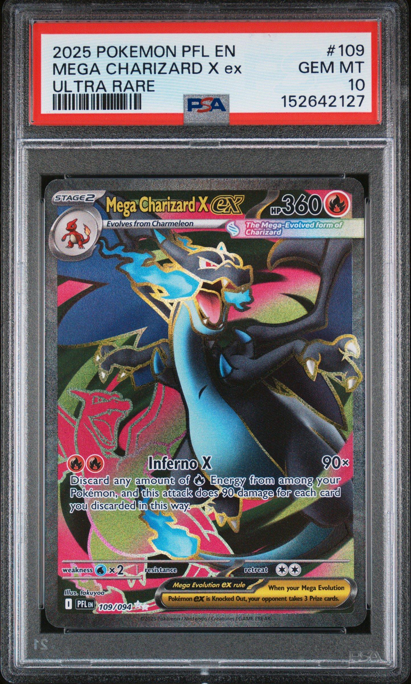 pokemon charizard card mega EX Promo 023 NM Card Number / Rarity Pokemon - Mega Charizard X
