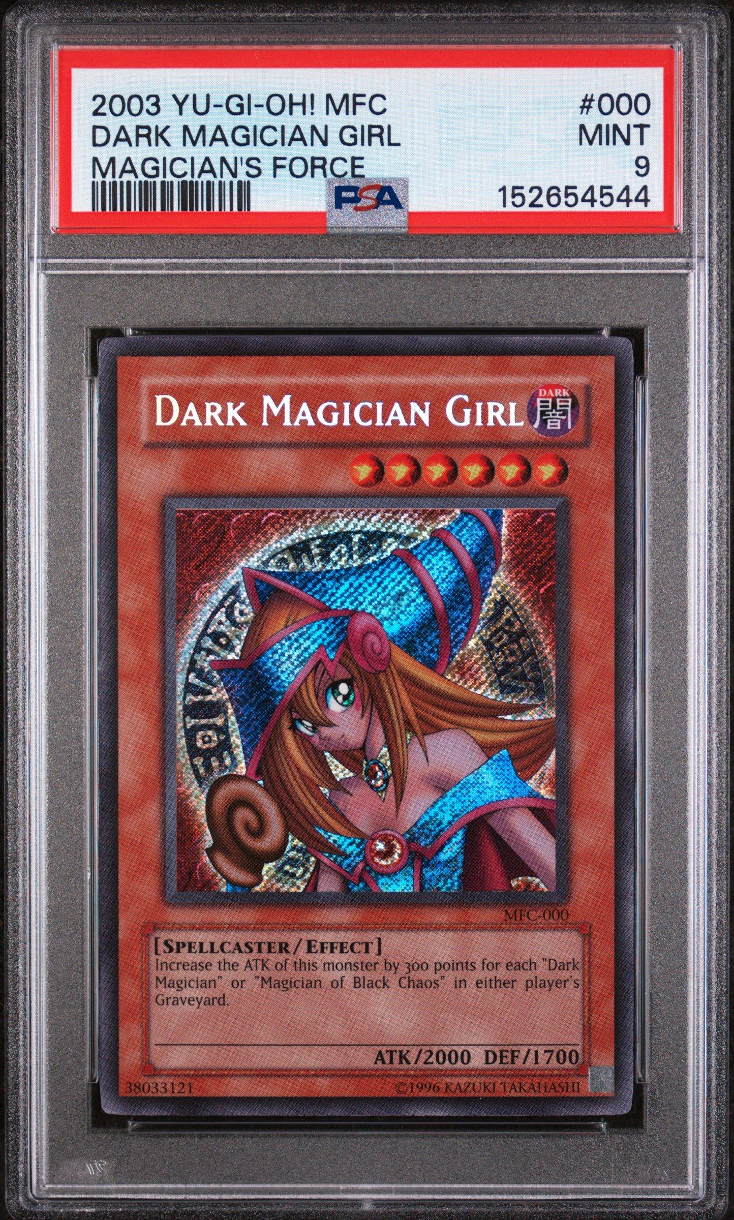 2003 Yu-gi-oh! Mfc-magician's Force 000 Dark Magician Girl PSA 9