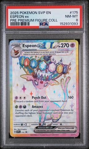 2025 Pokemon Svp En-sv Black Star Promo 175 Espeon Ex Prismatic