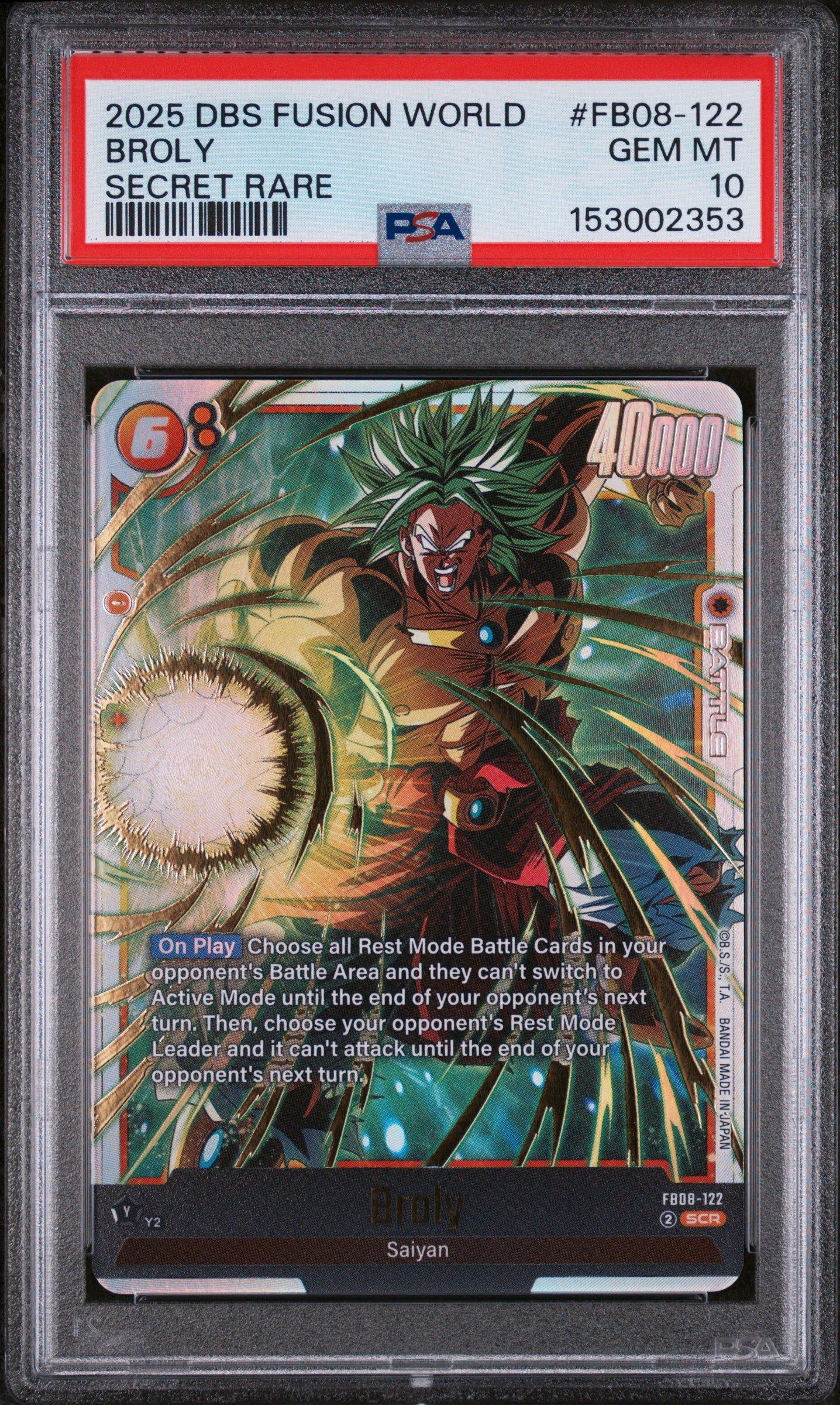 2025 Dragon Ball Super Card Game Fusion World Saiyan's Pride Fb08