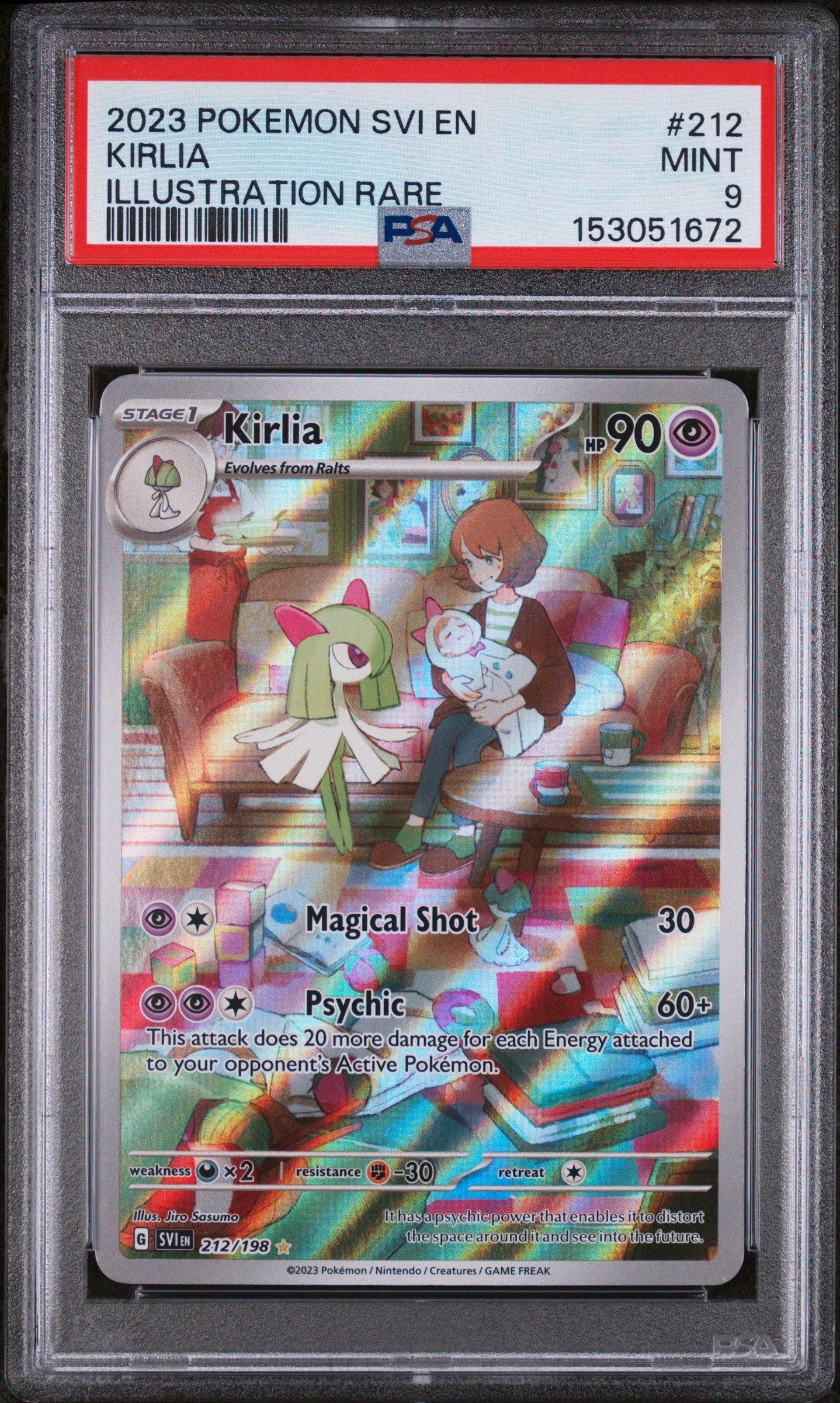 2023 Pokemon Svi En-scarlet & Violet 212 Kirlia Illustration Rare