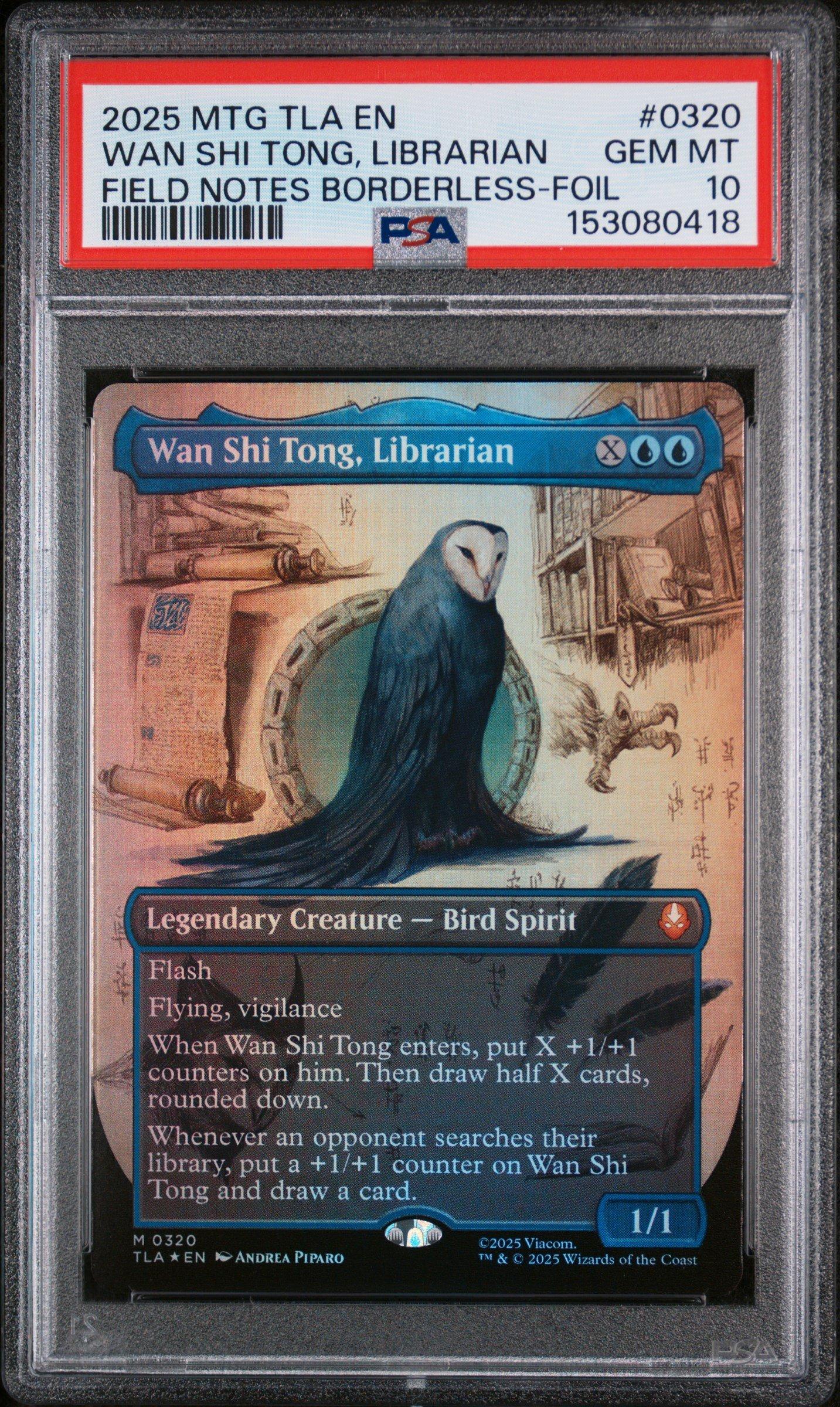 2025 Magic The Gathering Avatar: The Last Airbender 0320 Wan Shi