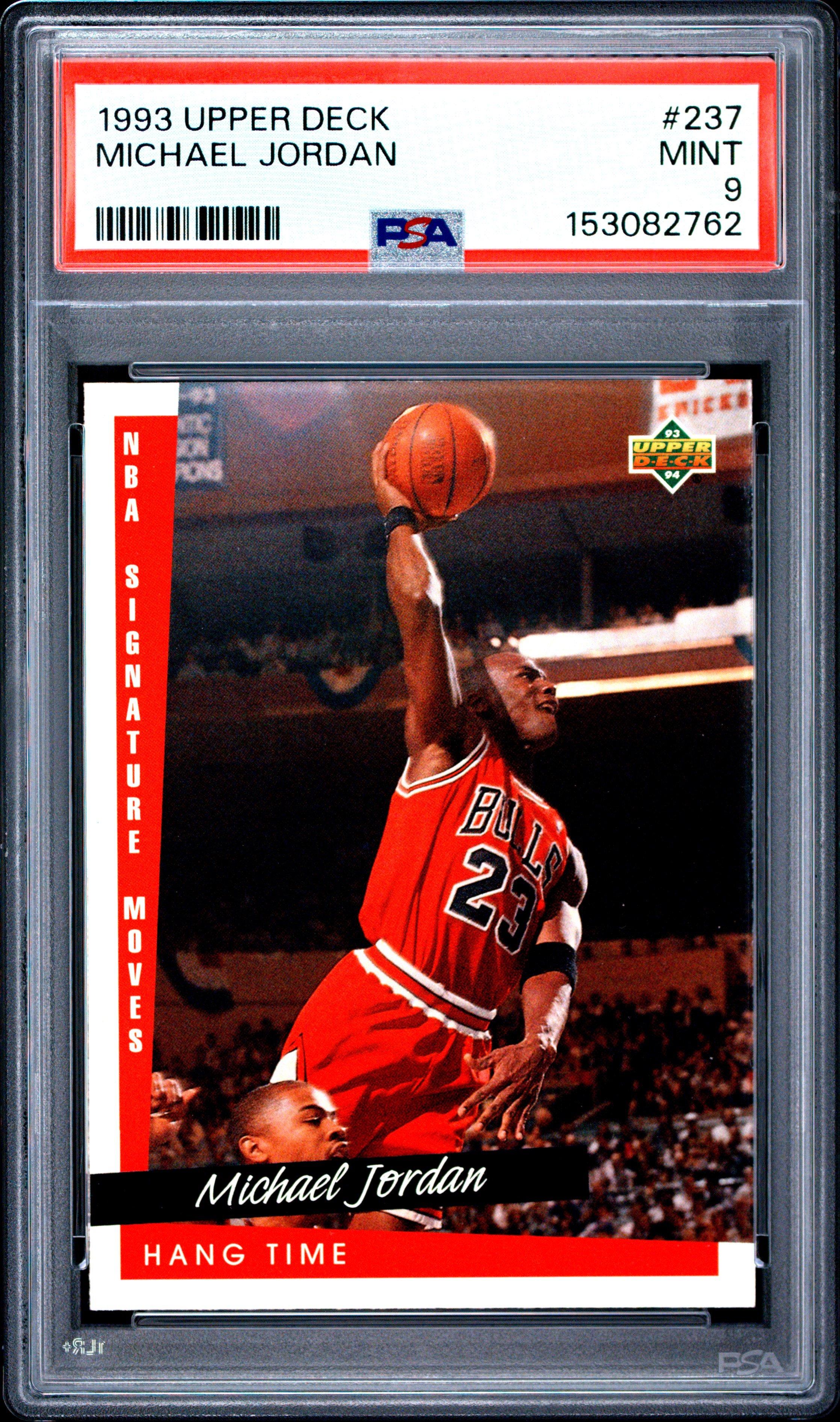 1993 Upper Deck 237 Michael Jordan PSA 9 Graded Card | GameStop