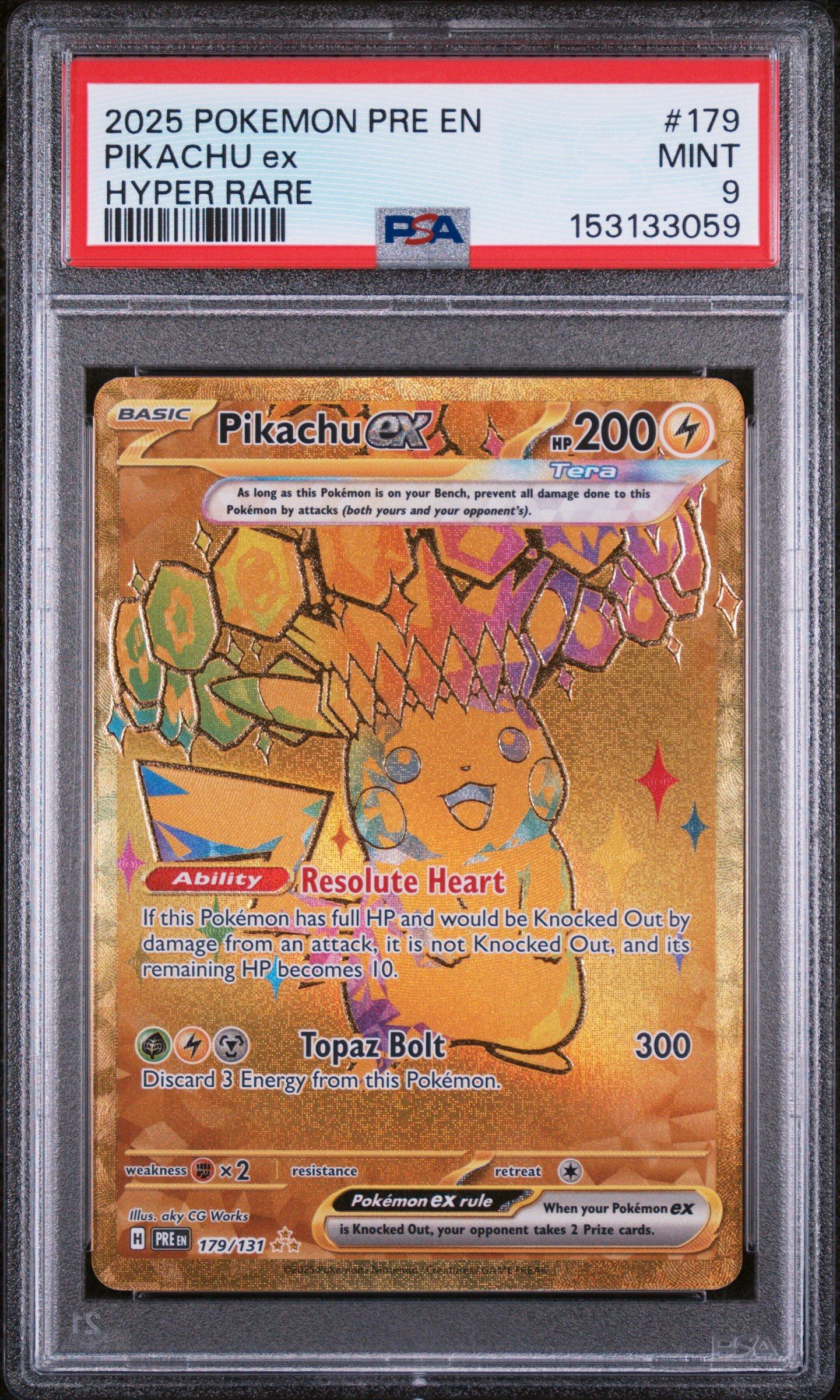 graded pikachu card GradedGuard main image 0