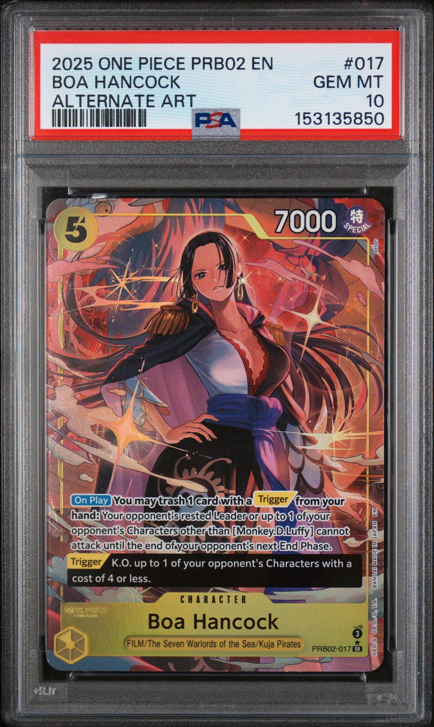 2025 One Piece Prb02-premium Booster -one Piece Card The Best- Vol