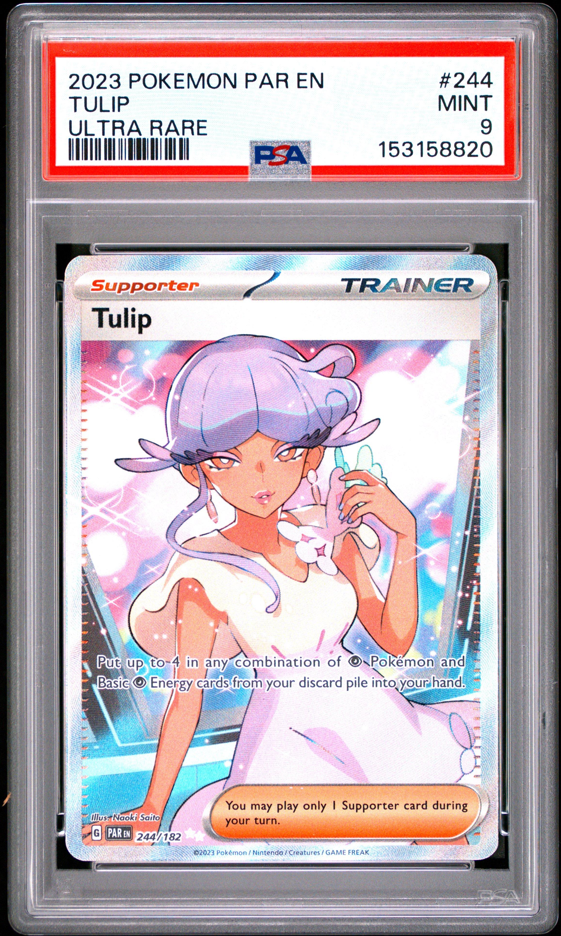 tulip pokemon card Tulip #244 Prices | Pokemon Paradox Rift