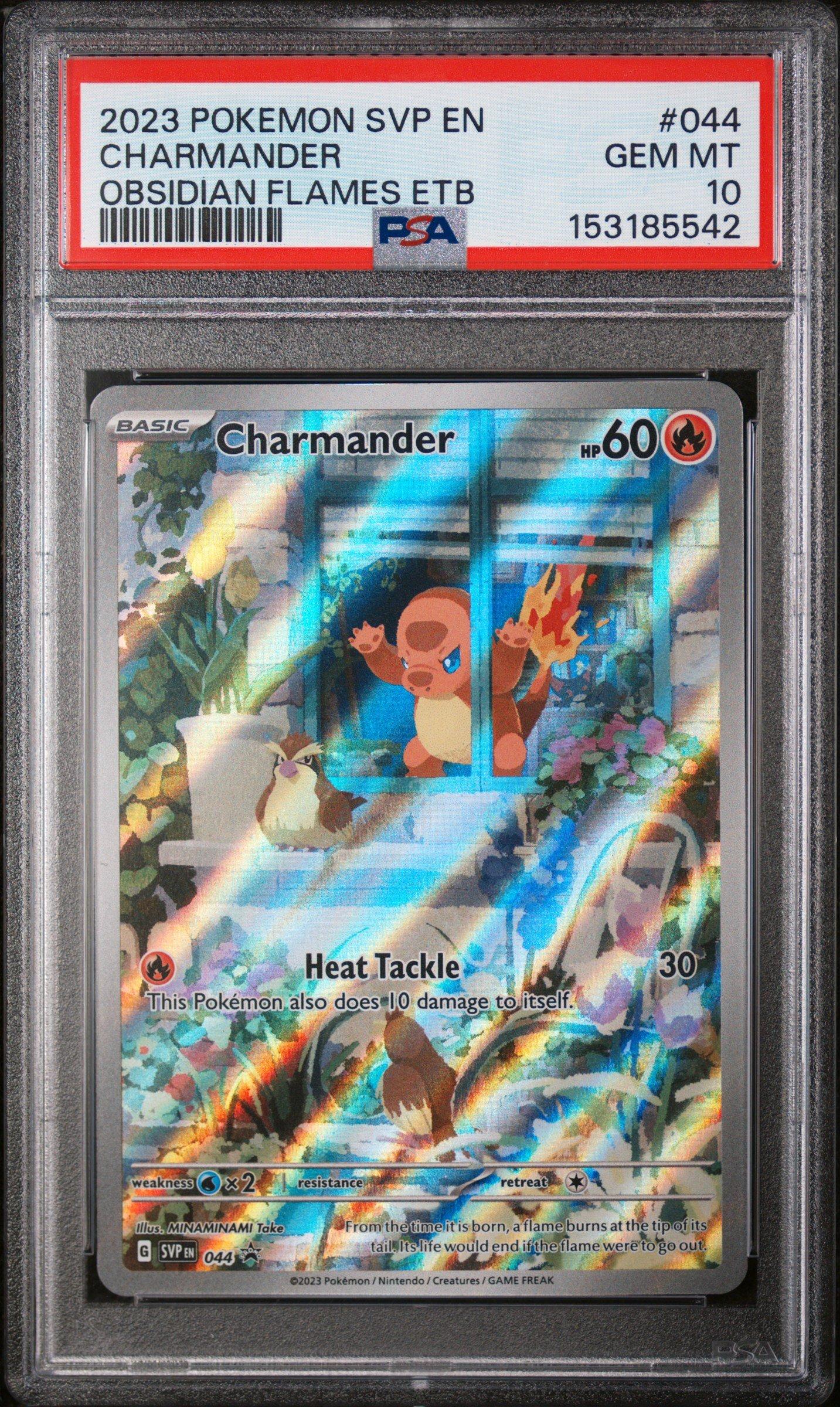 2023 Pokemon Svp En-sv Black Star Promo 044 Charmander Obsidian