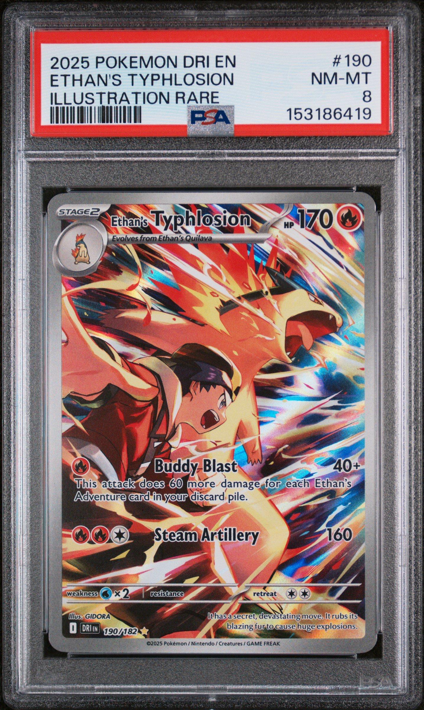 rare typhlosion pokemon card Thunder Mountain Prism Star -Single Card main image 1