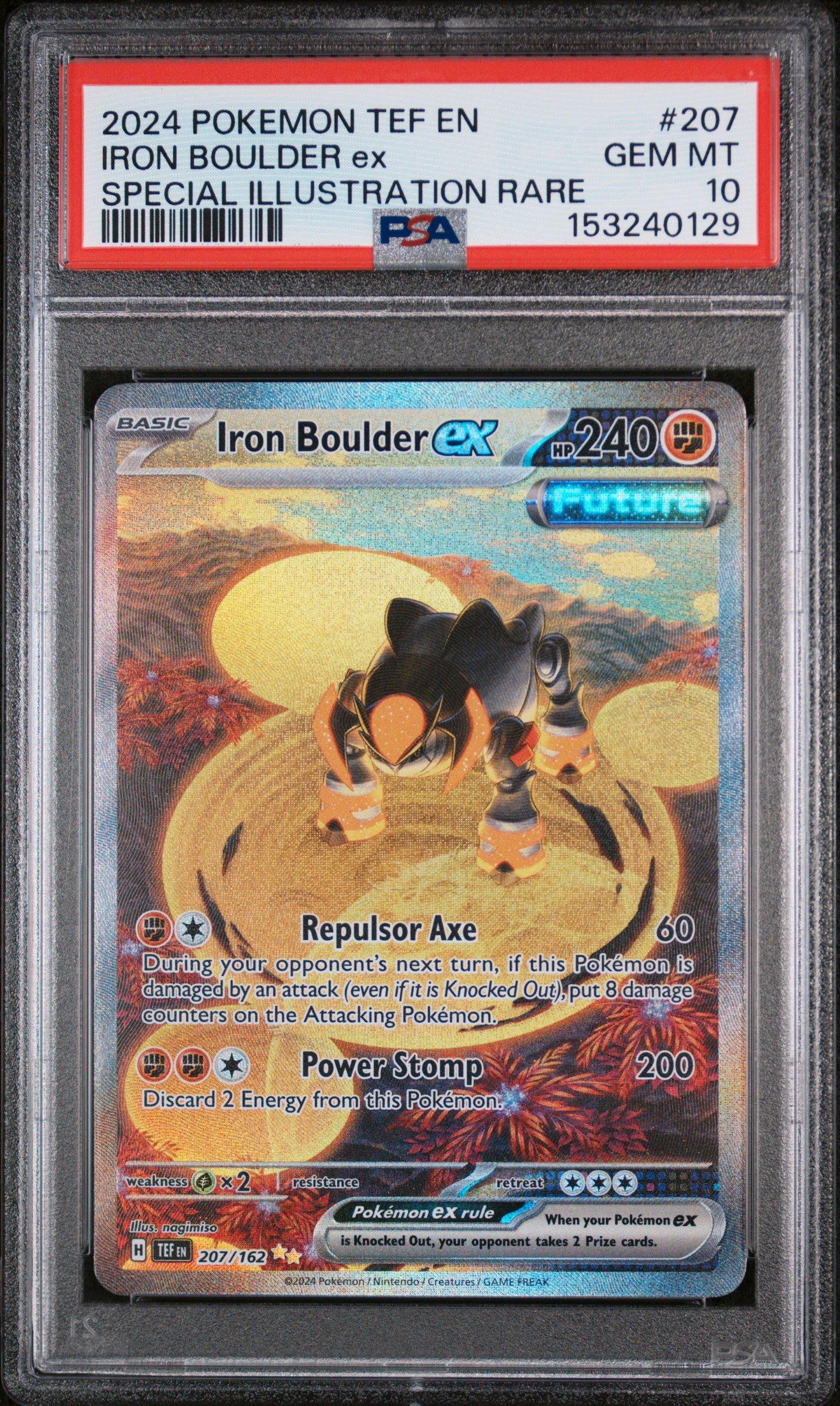 iron boulder pokemon card Pokemon Trading Card Game: Paradox Destinies Tin